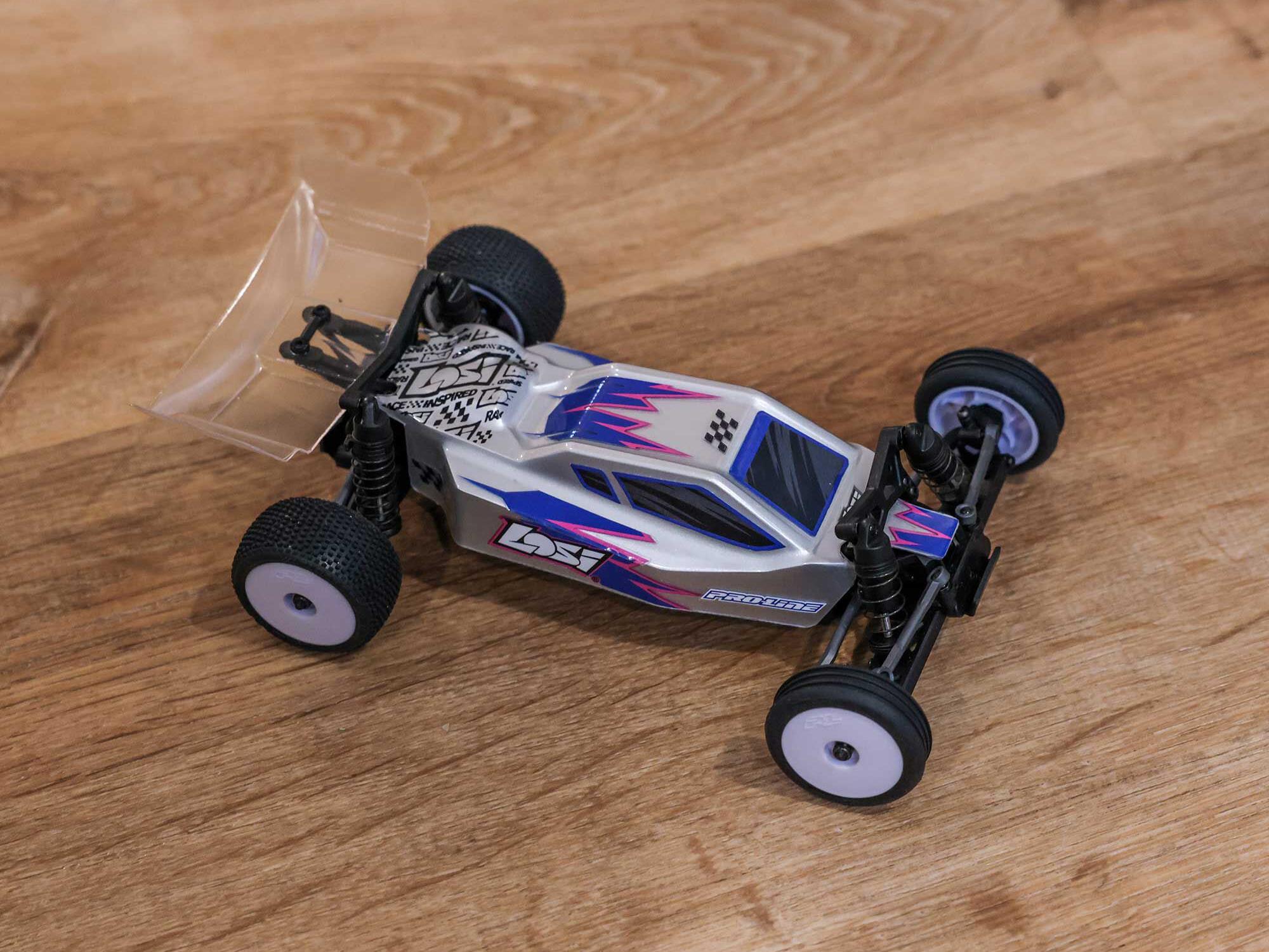 Losi Micro-B 2WD Buggy RTR Silver 1:24-32
