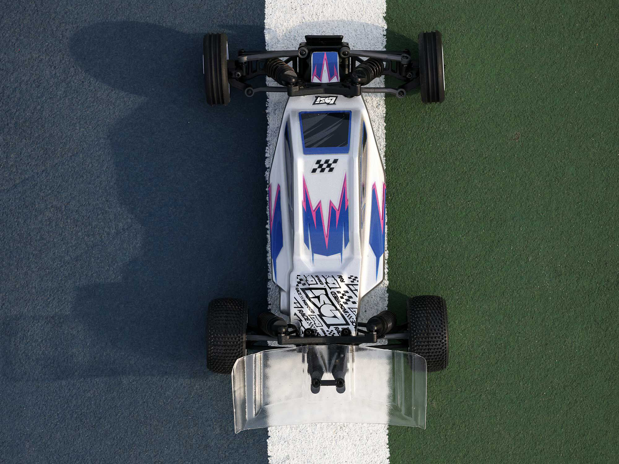 Losi Micro-B 2WD Buggy RTR Silver 1:24-33