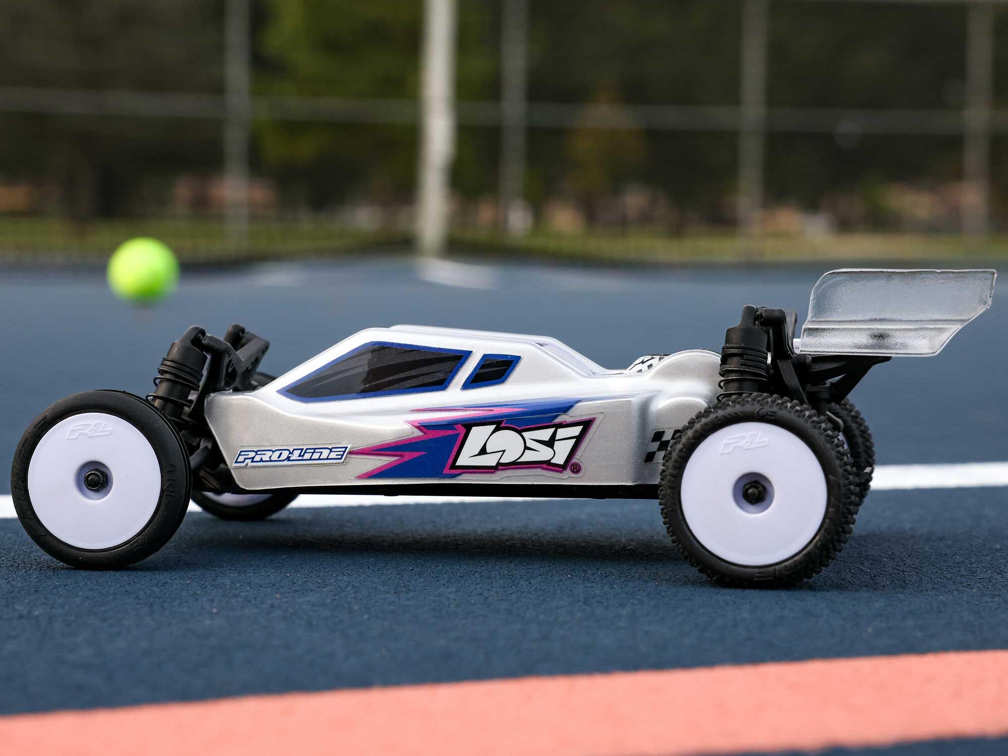 Losi Micro-B 2WD Buggy RTR Silver 1:24-34