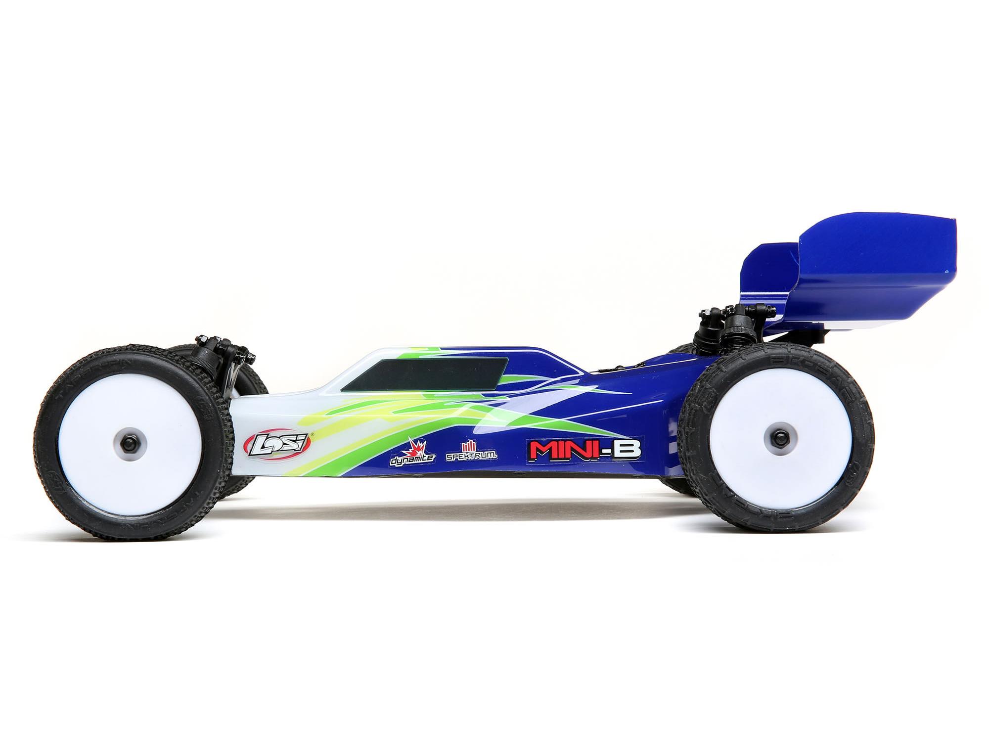 1/16 Mini-B 2WD Buggy Brushed RTR Blue-3