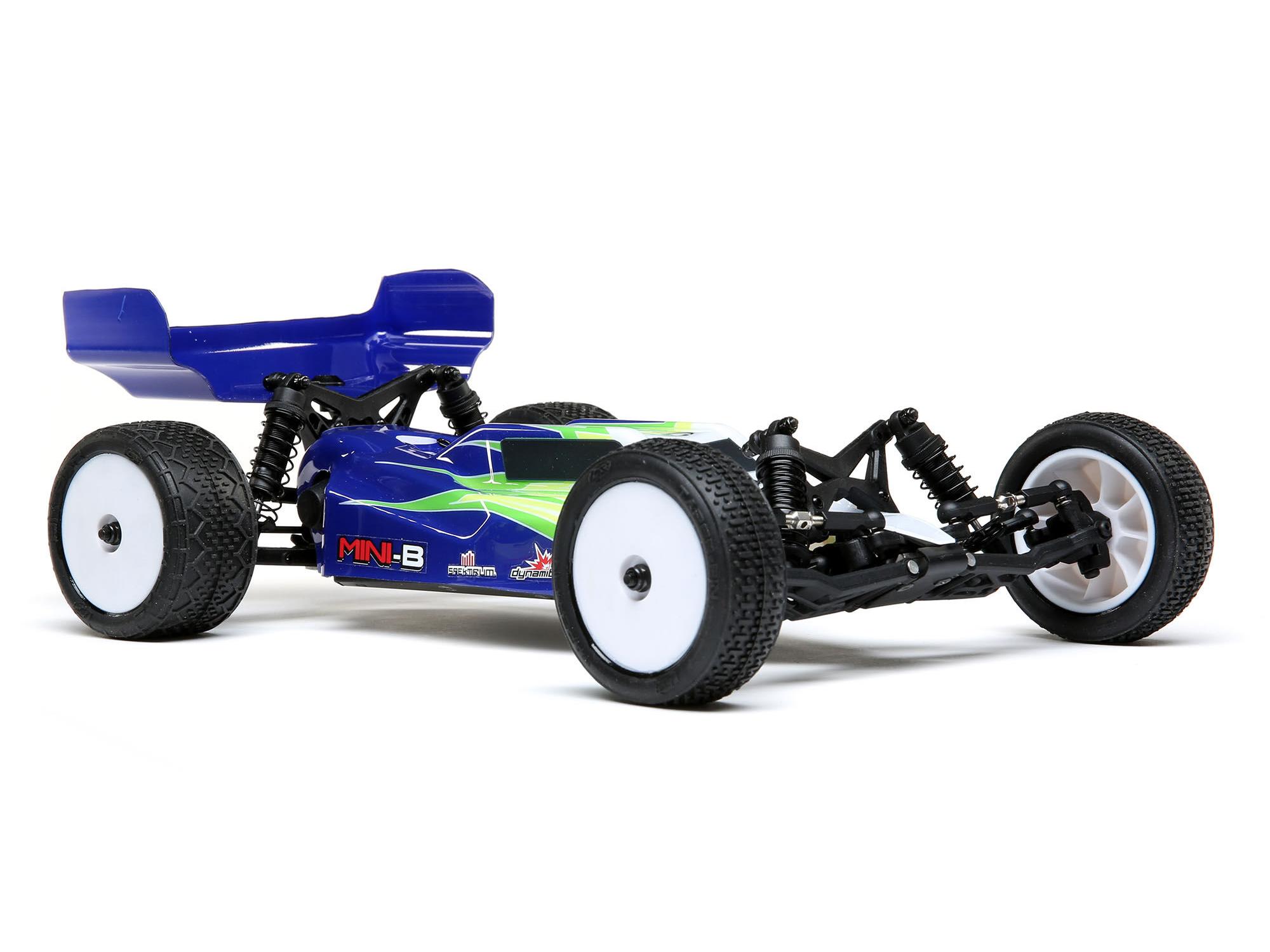 1/16 Mini-B 2WD Buggy Brushed RTR Blue-4