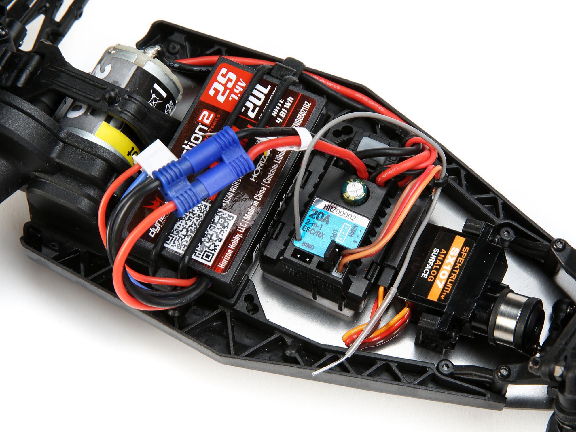 1/16 Mini-B 2WD Buggy Brushed RTR Blue-12