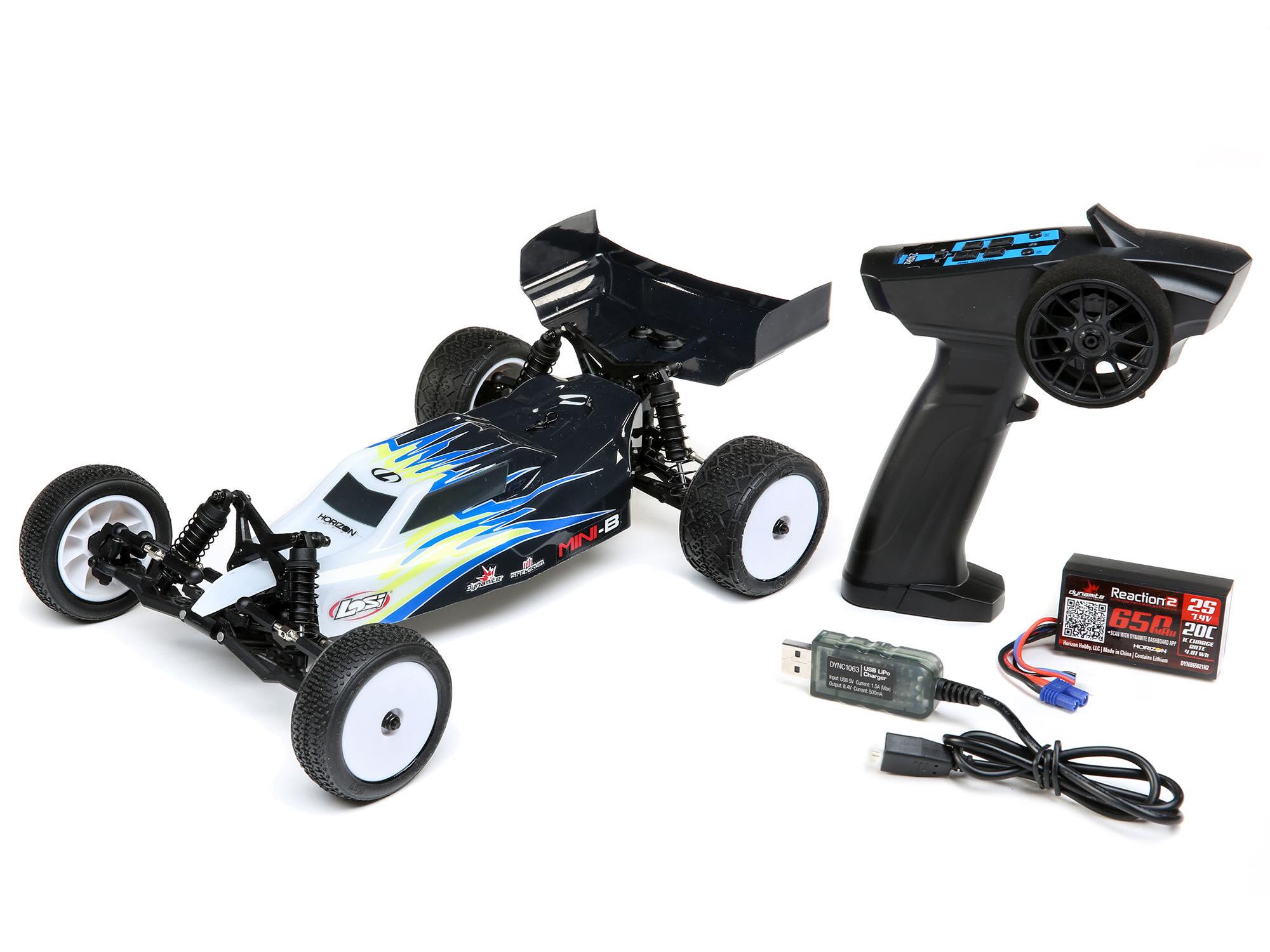 1/16 Mini-B 2WD Buggy Brushed RTR Black-9