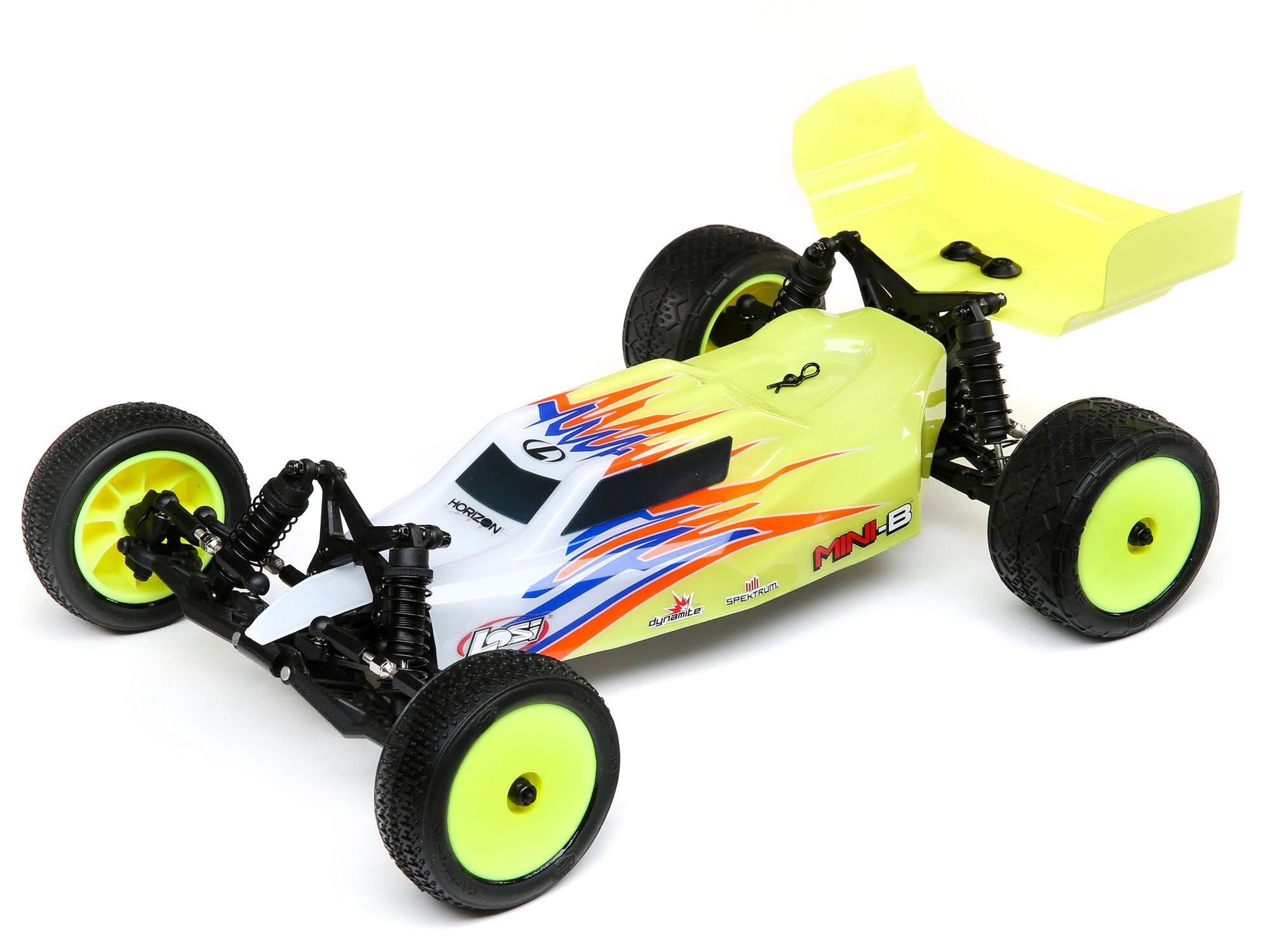 116-mini-b-2wd-buggy-brushed-rtr-yellow