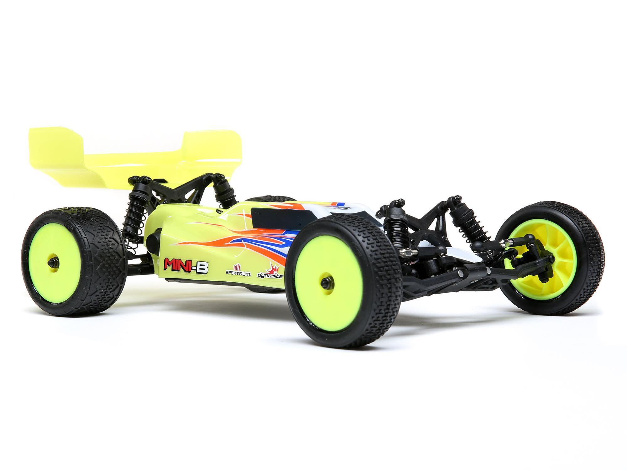 1/16 Mini-B 2WD Buggy Brushed RTR Yellow-4