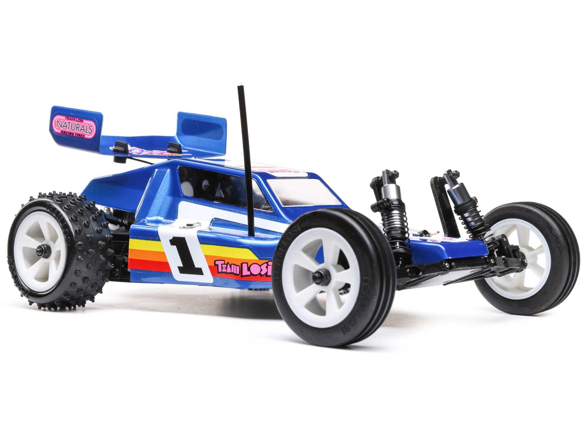 1/16 Mini JRX2 Brushed 2WD Buggy RTR Blue-3
