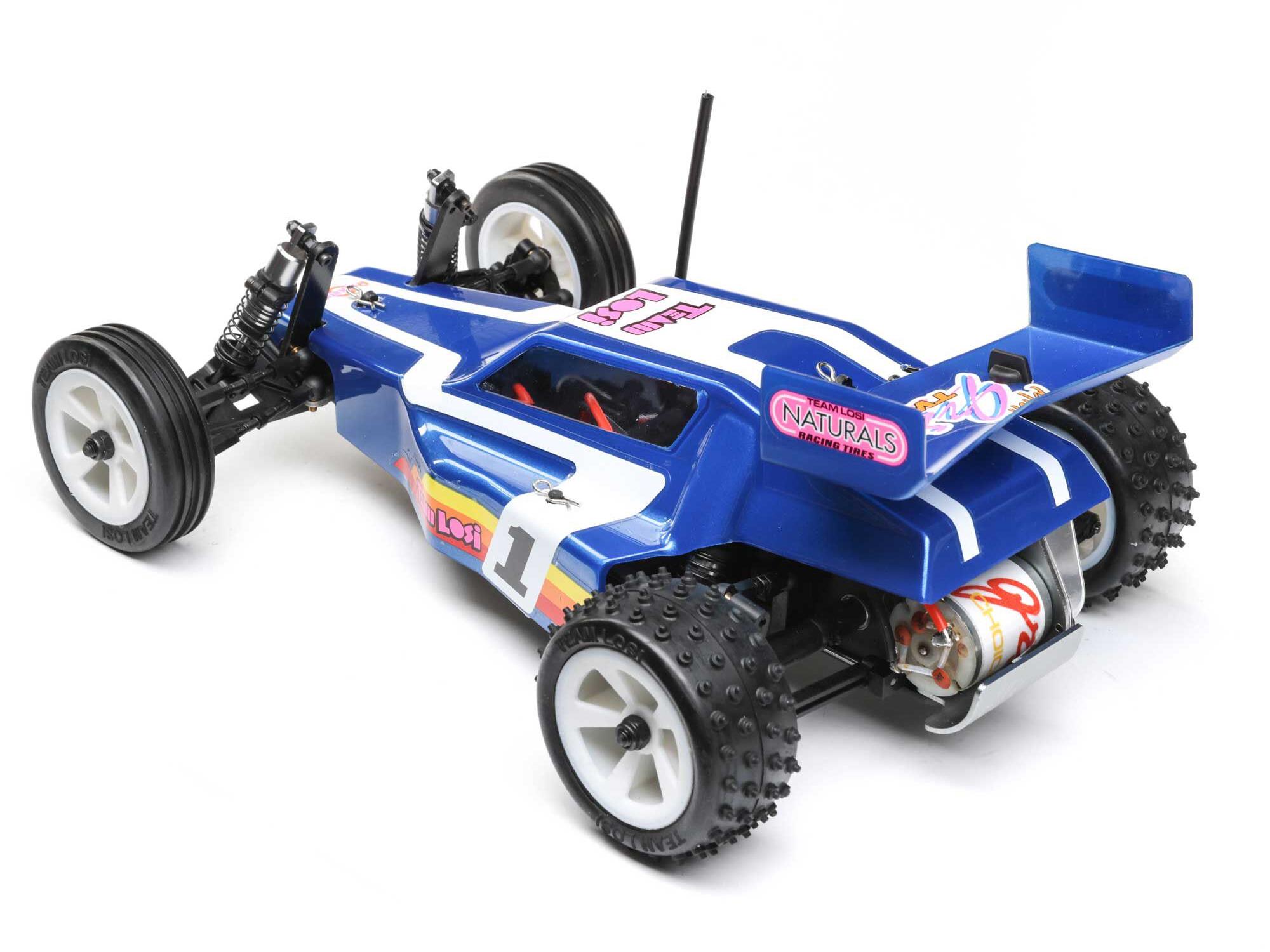 1/16 Mini JRX2 Brushed 2WD Buggy RTR Blue-5