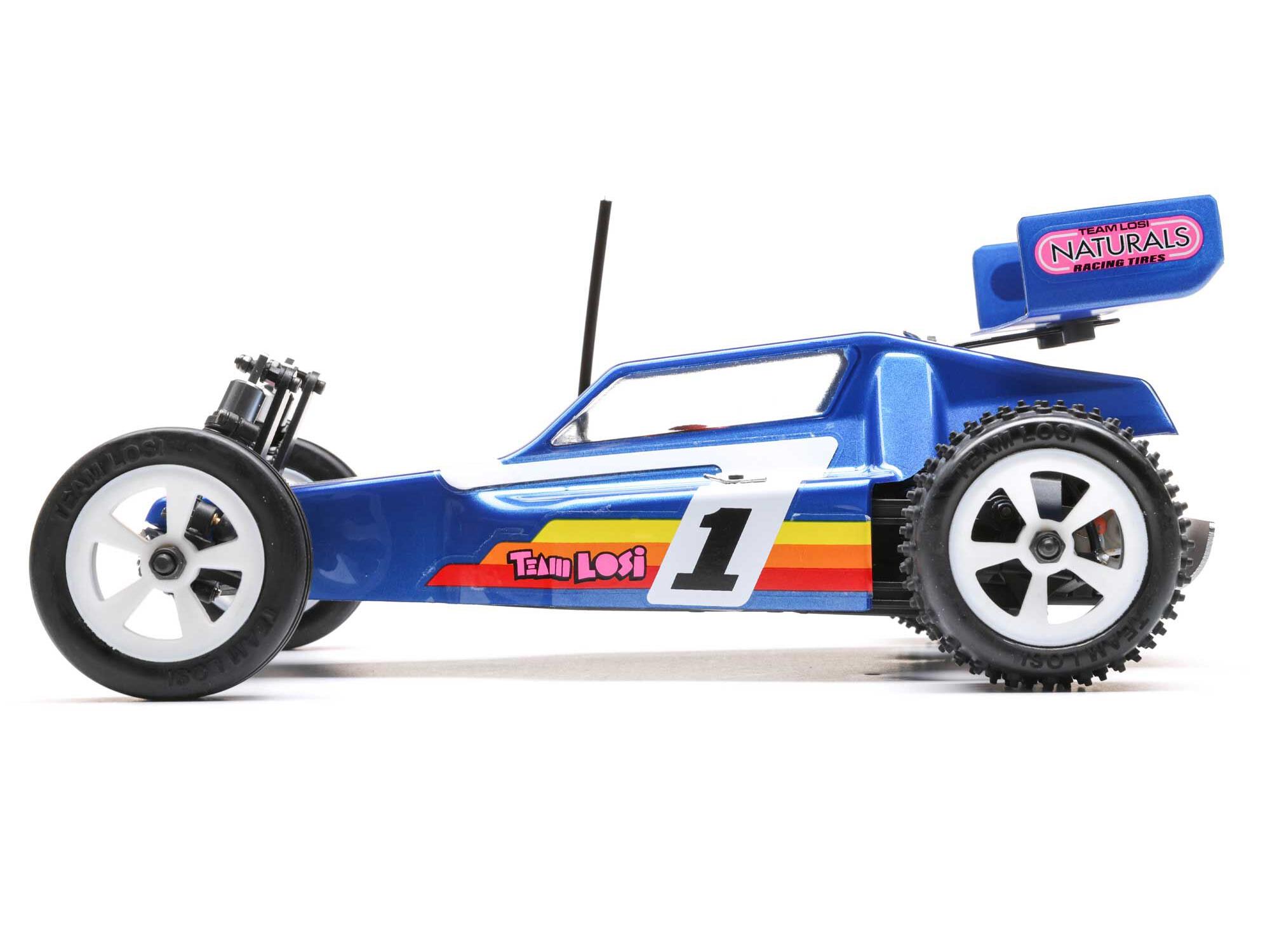 1/16 Mini JRX2 Brushed 2WD Buggy RTR Blue-6