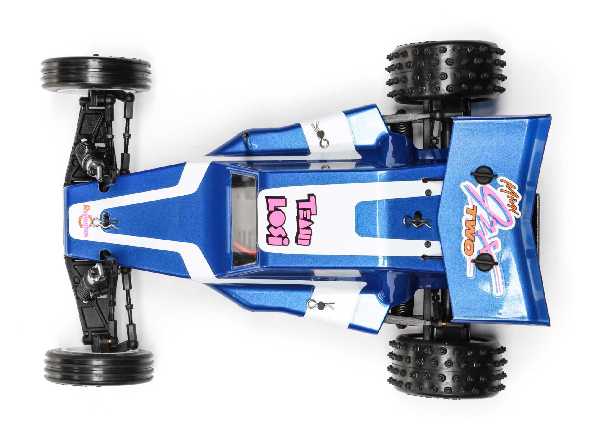 1/16 Mini JRX2 Brushed 2WD Buggy RTR Blue-11