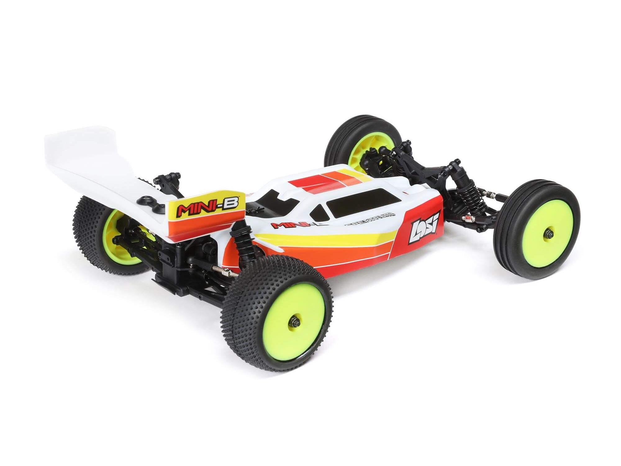 Losi 1/16 Mini-B 2WD Buggy Brushless RTR - Red-11