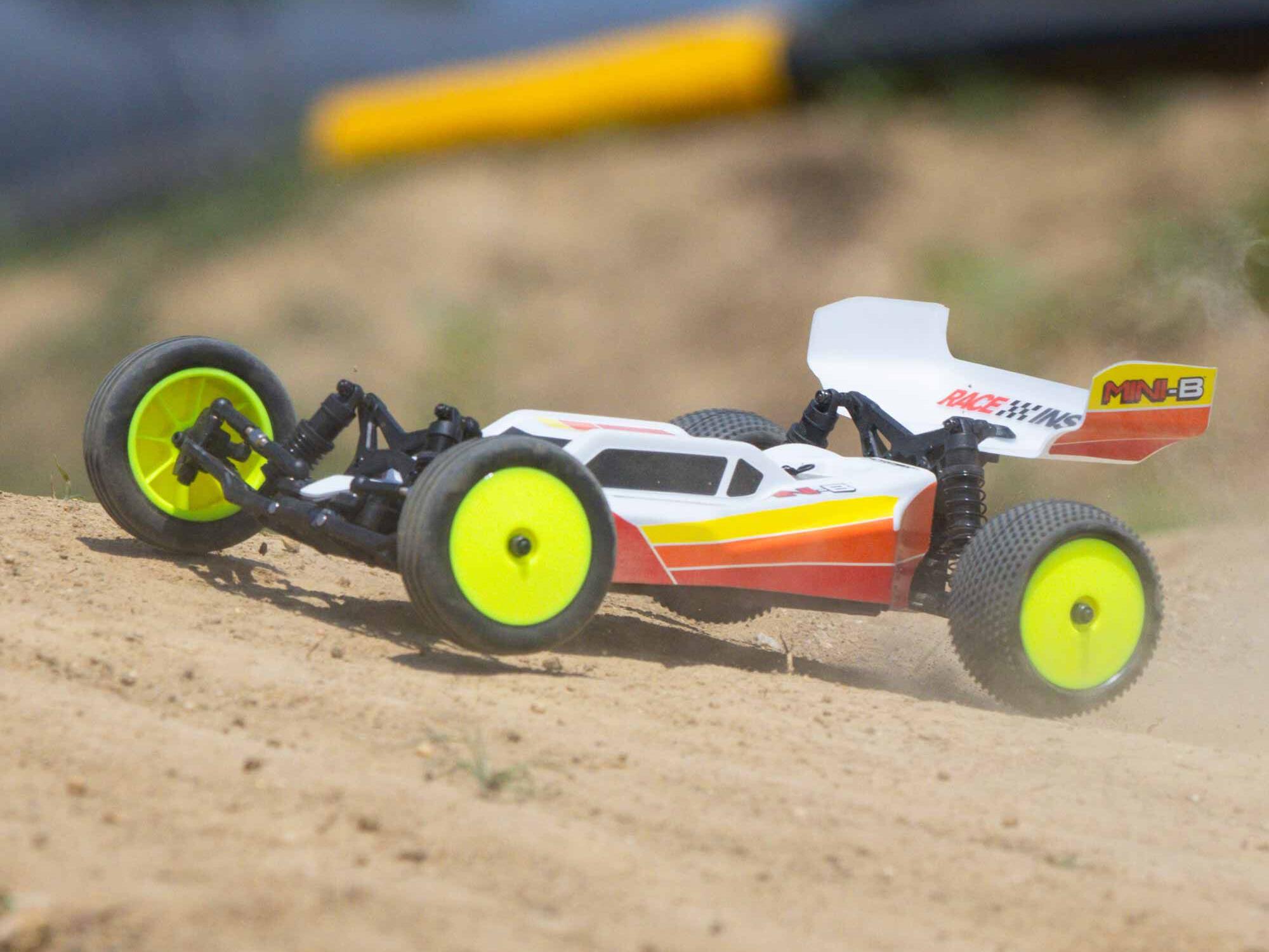 Losi 1/16 Mini-B 2WD Buggy Brushless RTR - Red-26