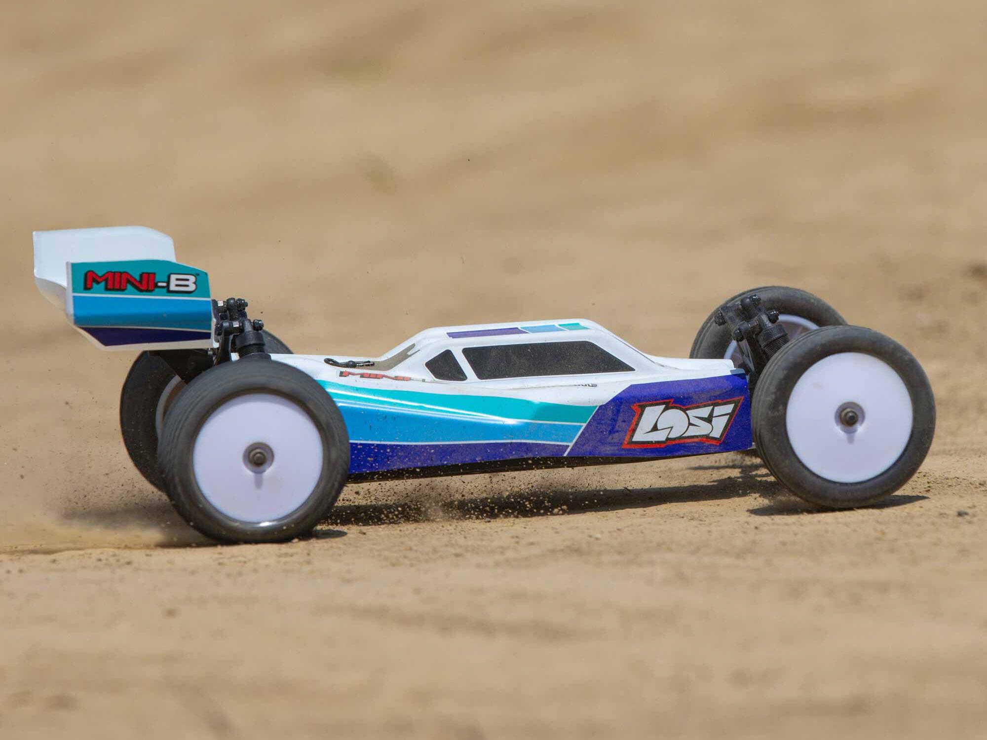 1/16 Mini-B 2WD Brushless Buggy RTR Blue-16