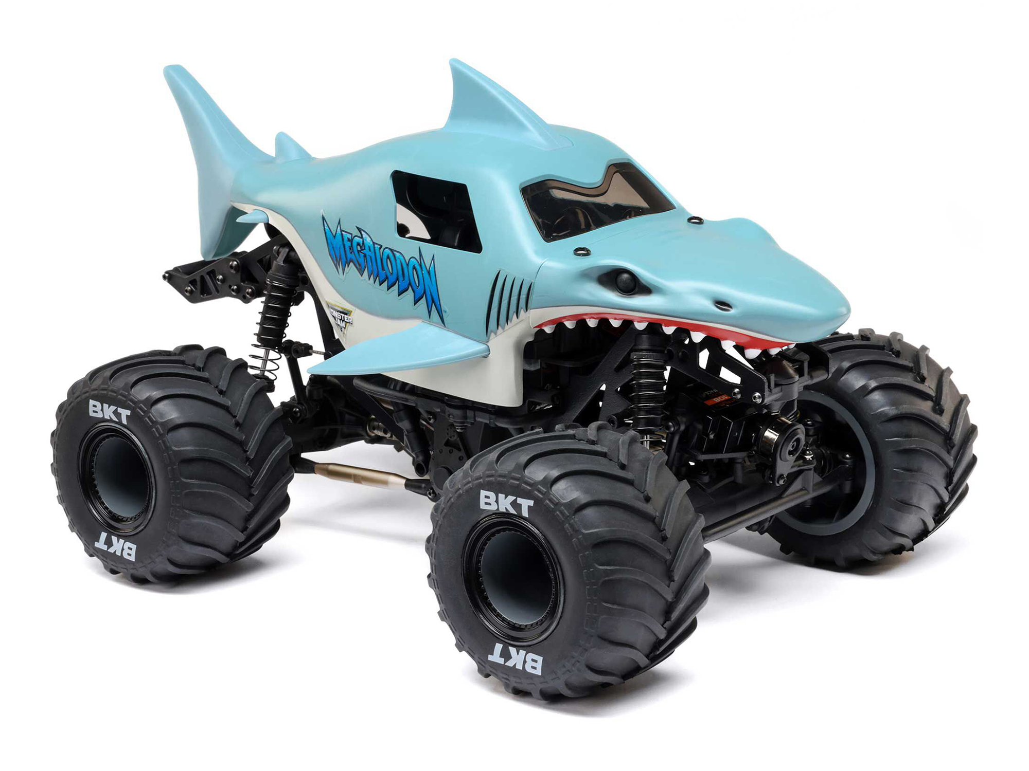 Losi 1/18 Mini LMT Megalodon 2S 4X4 RTR Brushed Monster Truck-11