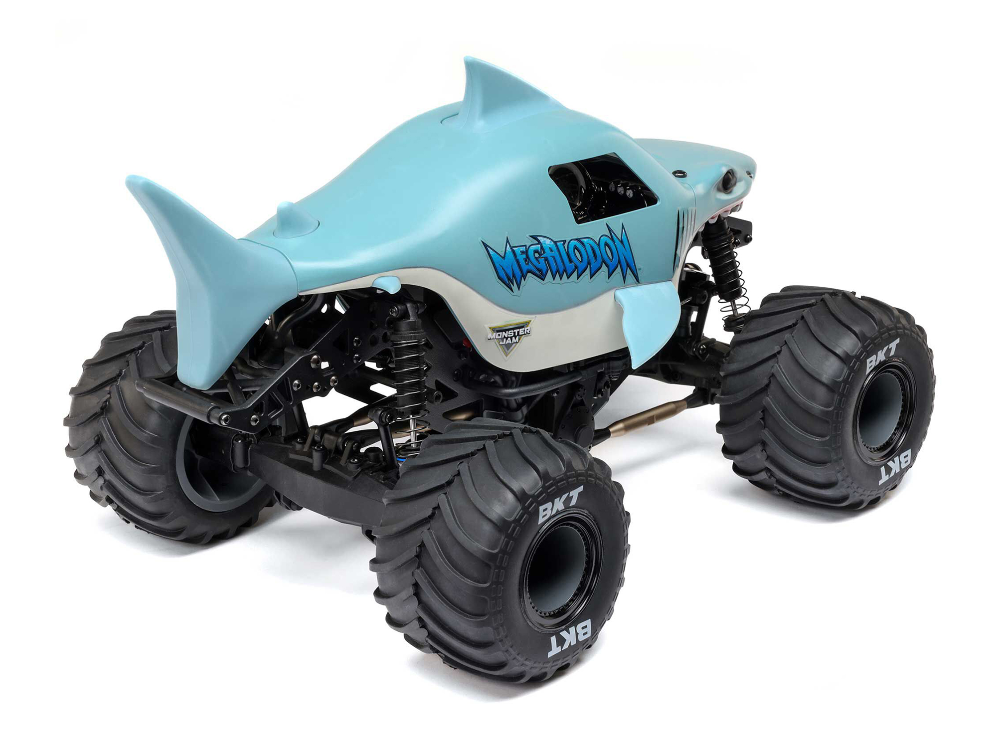 Losi 1/18 Mini LMT Megalodon 2S 4X4 RTR Brushed Monster Truck-14