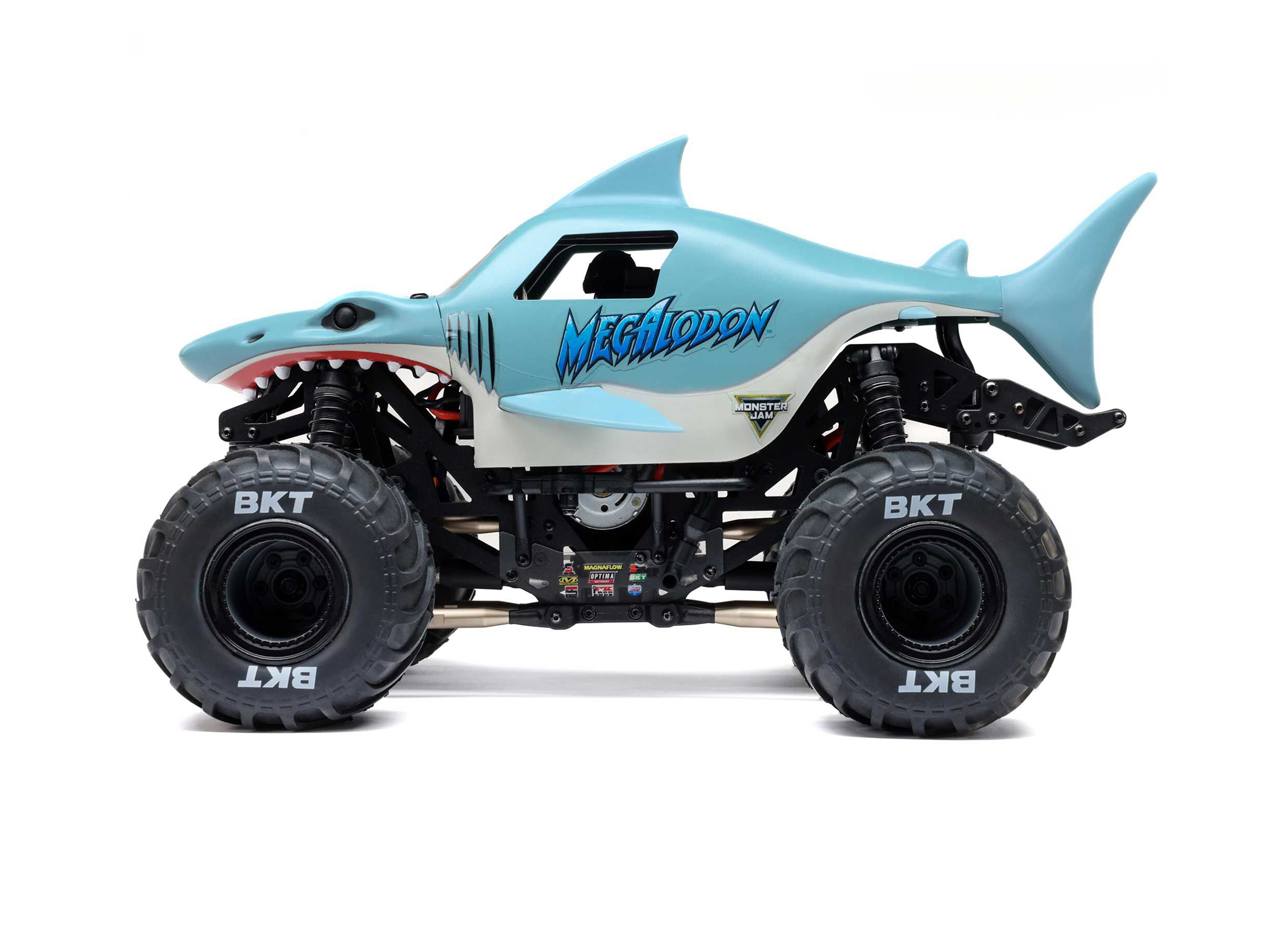 Losi 1/18 Mini LMT Megalodon 2S 4X4 RTR Brushed Monster Truck-17