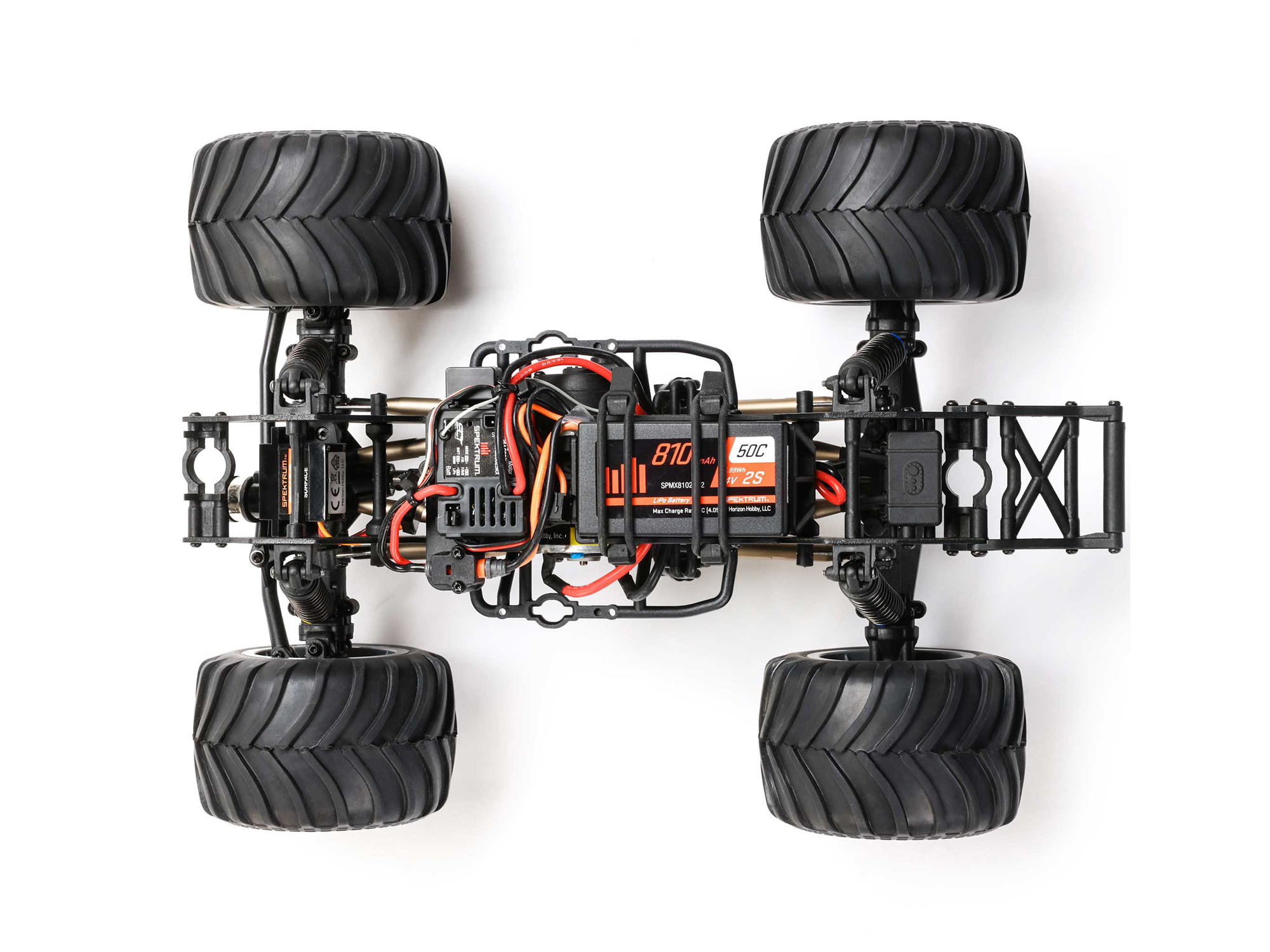 Losi 1/18 Mini LMT Megalodon 2S 4X4 RTR Brushed Monster Truck-19