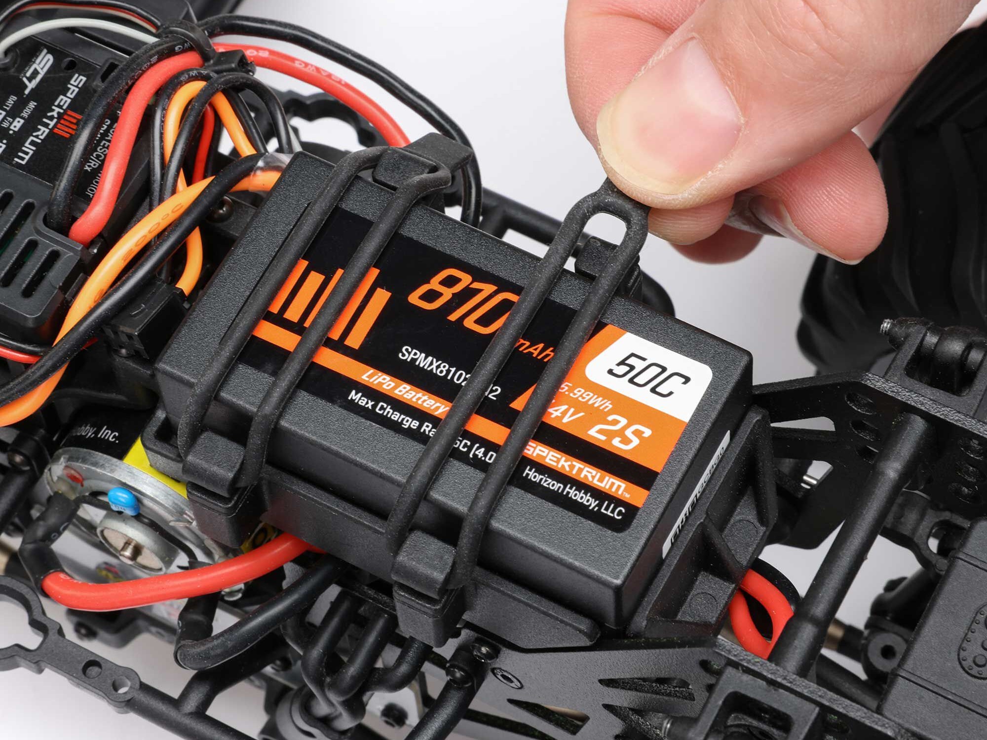 Losi 1/18 Mini LMT Megalodon 2S 4X4 RTR Brushed Monster Truck-23