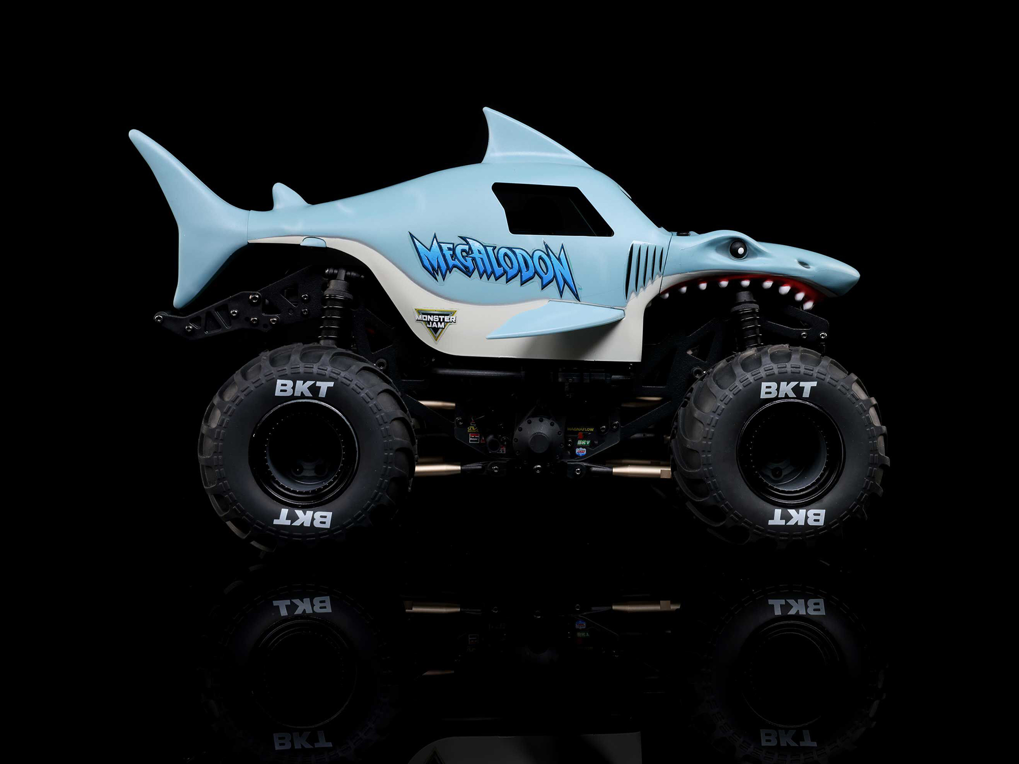 Losi 1/18 Mini LMT Megalodon 2S 4X4 RTR Brushed Monster Truck-29