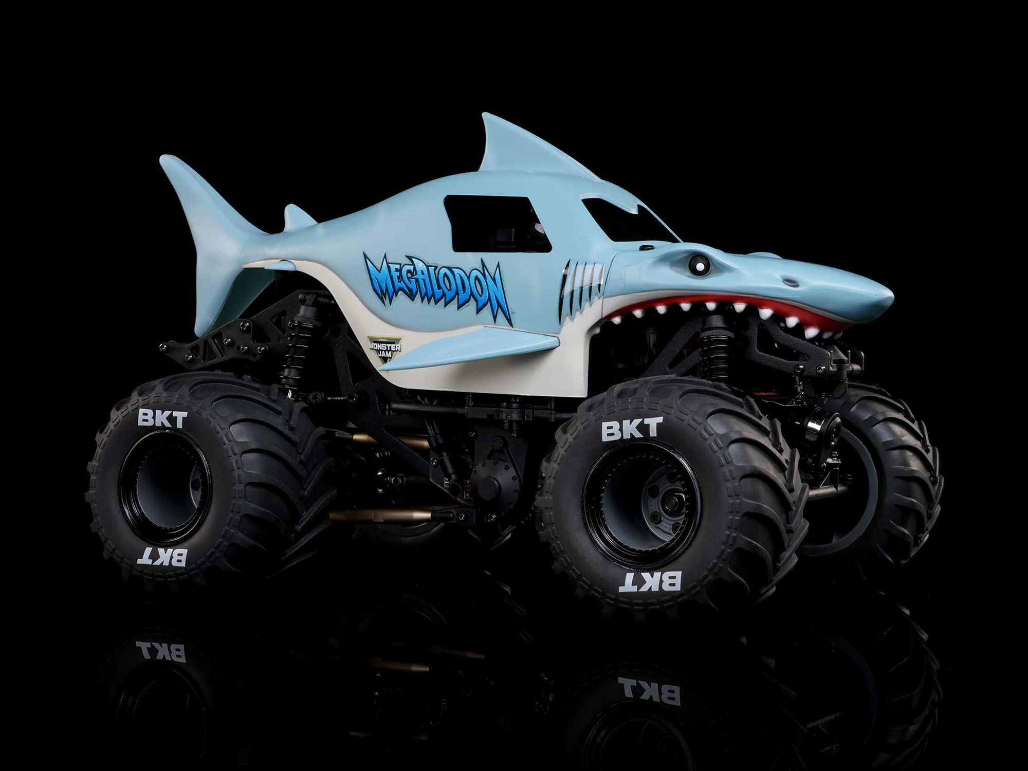Losi 1/18 Mini LMT Megalodon 2S 4X4 RTR Brushed Monster Truck-31