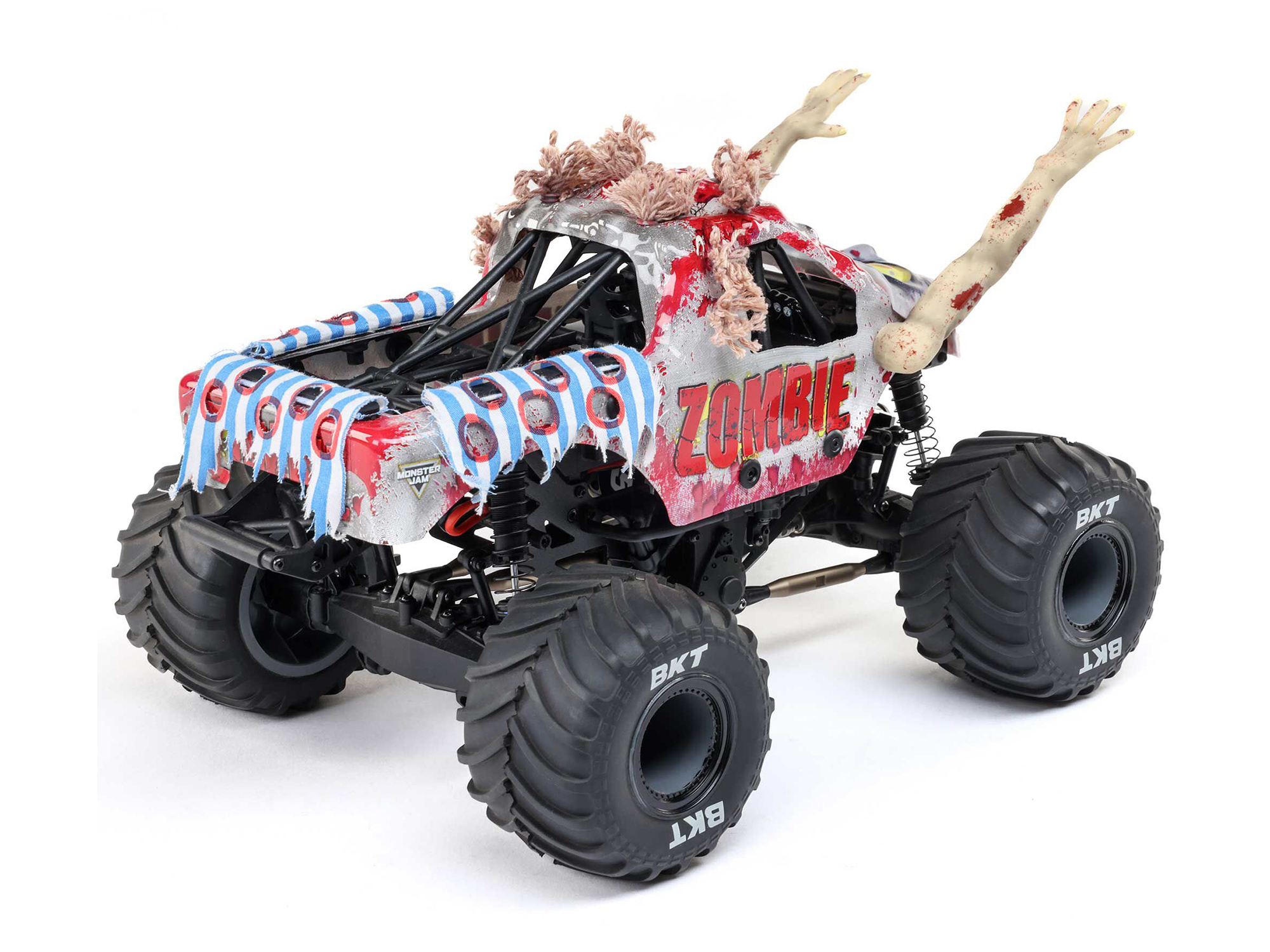 Losi 1/18 Mini LMT Zombie 2S 4X4 RTR Brushed Monster Truck-12