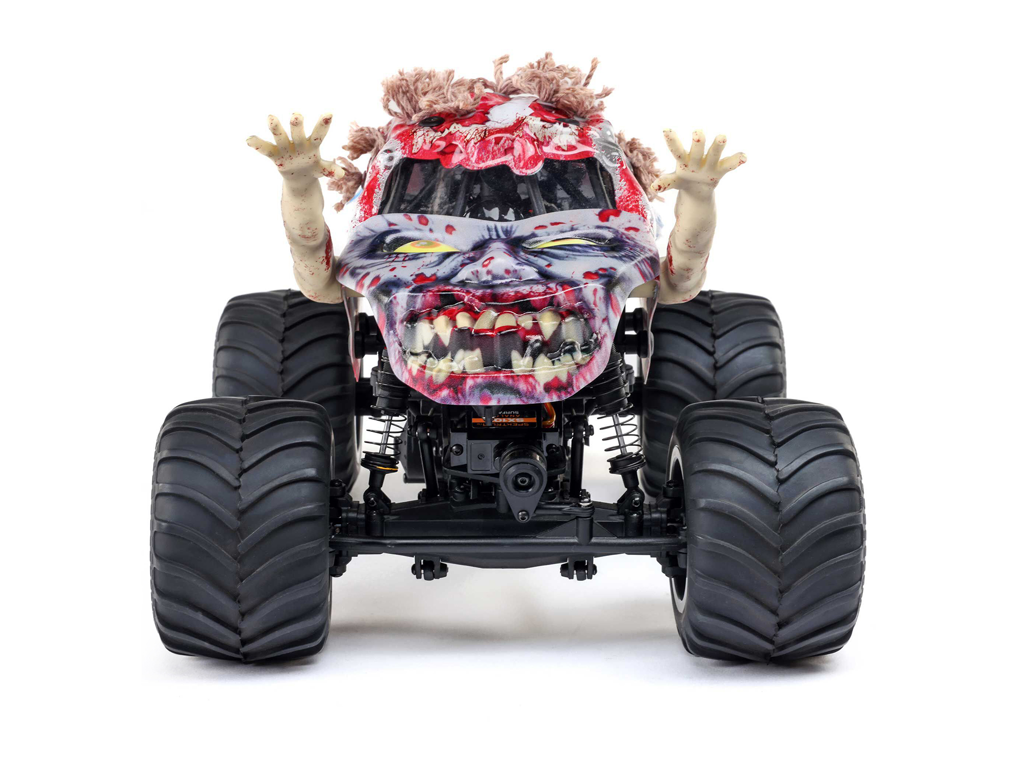 Losi 1/18 Mini LMT Zombie 2S 4X4 RTR Brushed Monster Truck-13