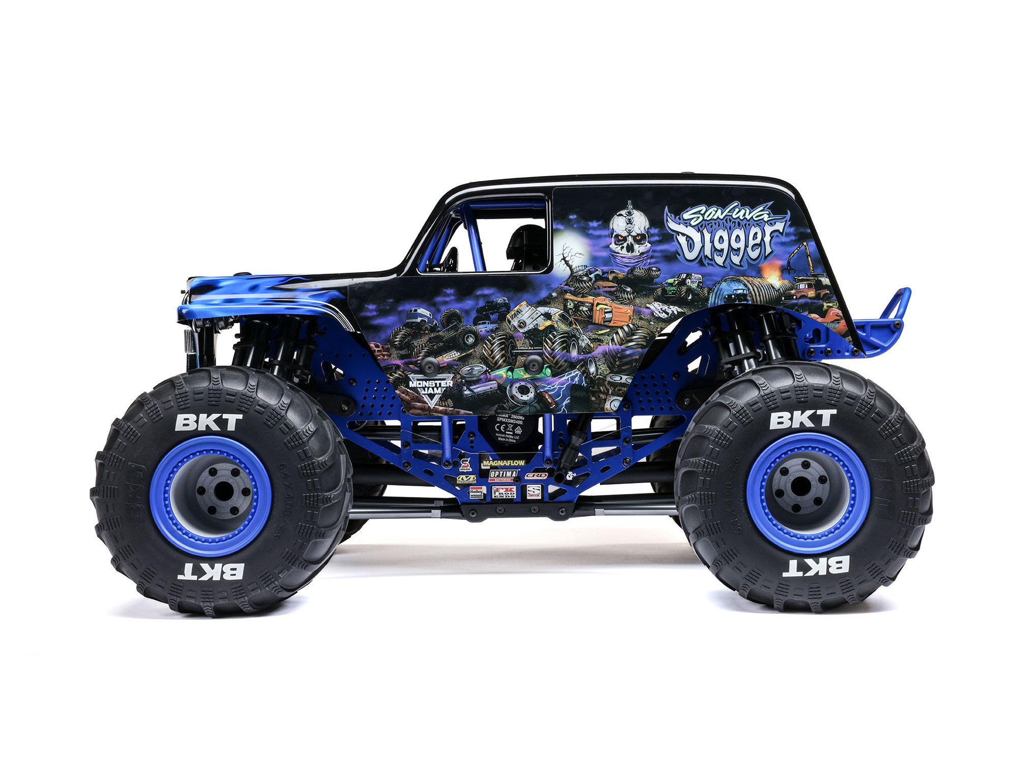 Losi 1/8 LMT 2.0 SonUva Digger 4X4 Solid Axle Monster Truck RTR-8