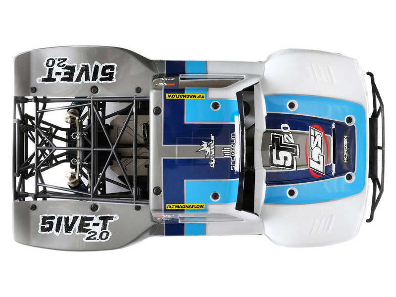 1/5 5IVE-T 2.0 V2 4WD Petrol BND SCT Grey/Blue/White-4