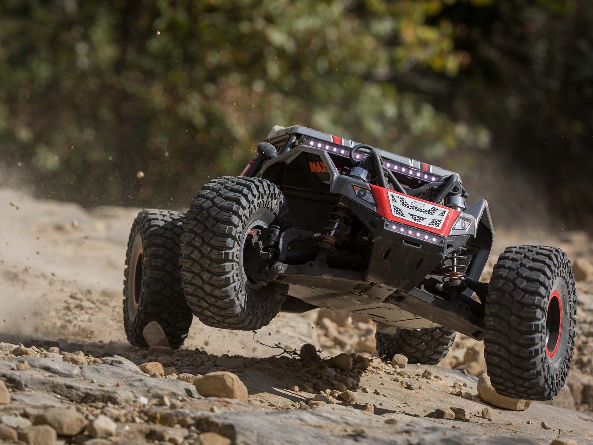 Super Rock Rey: 1/6 4WD Elec Rock Racer, RTR Grey-3