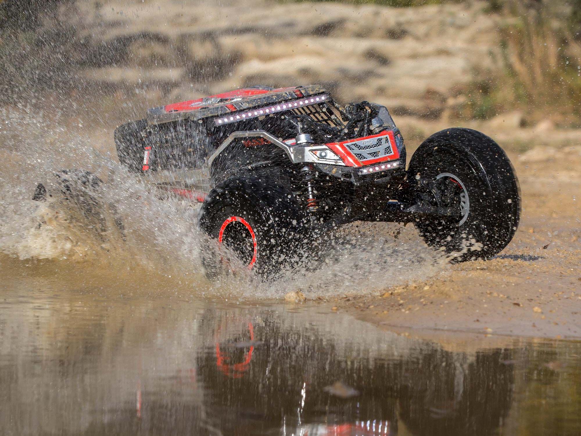 Super Rock Rey: 1/6 4WD Elec Rock Racer, RTR Grey-4