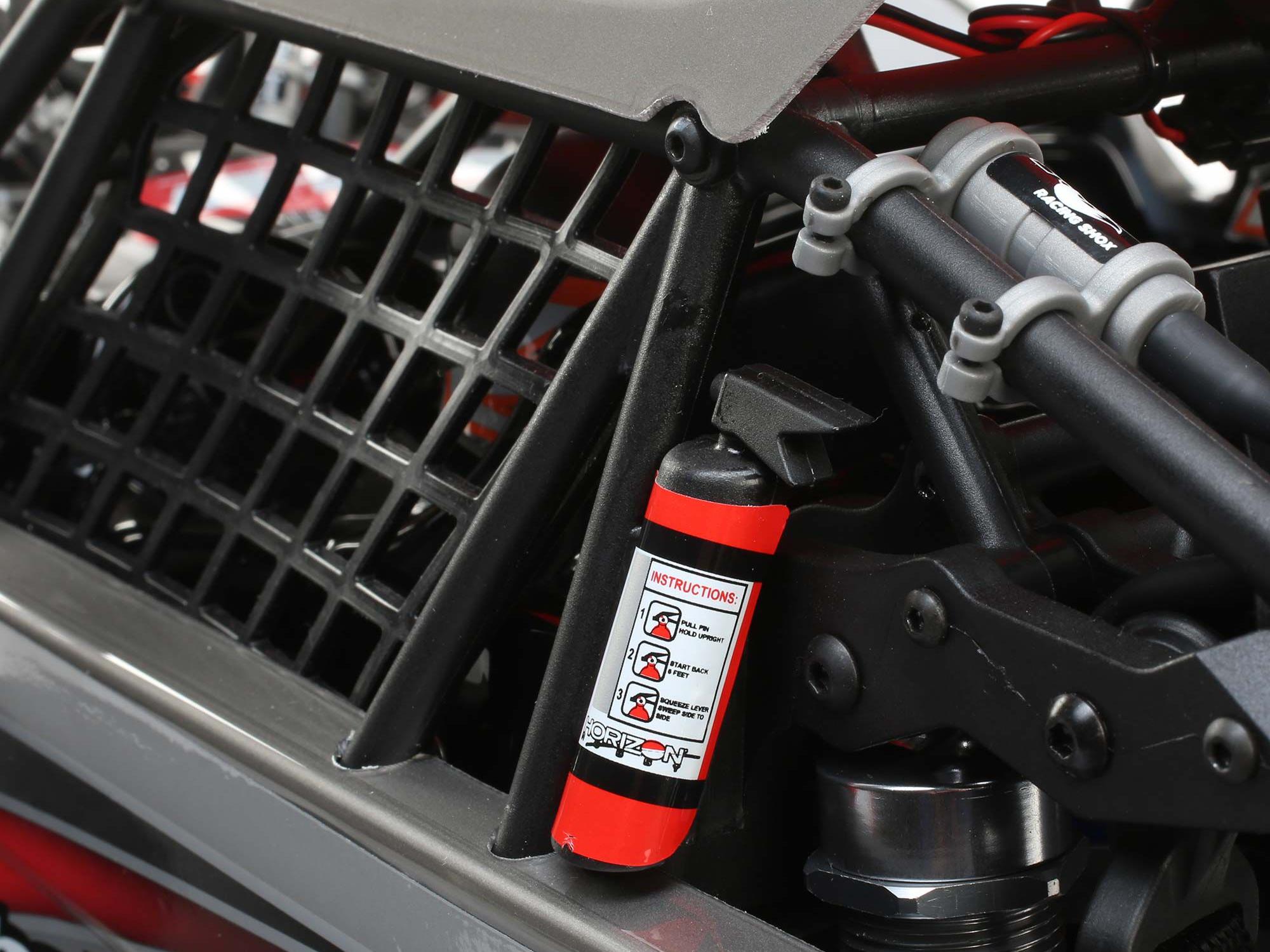 Super Rock Rey: 1/6 4WD Elec Rock Racer, RTR Grey-8