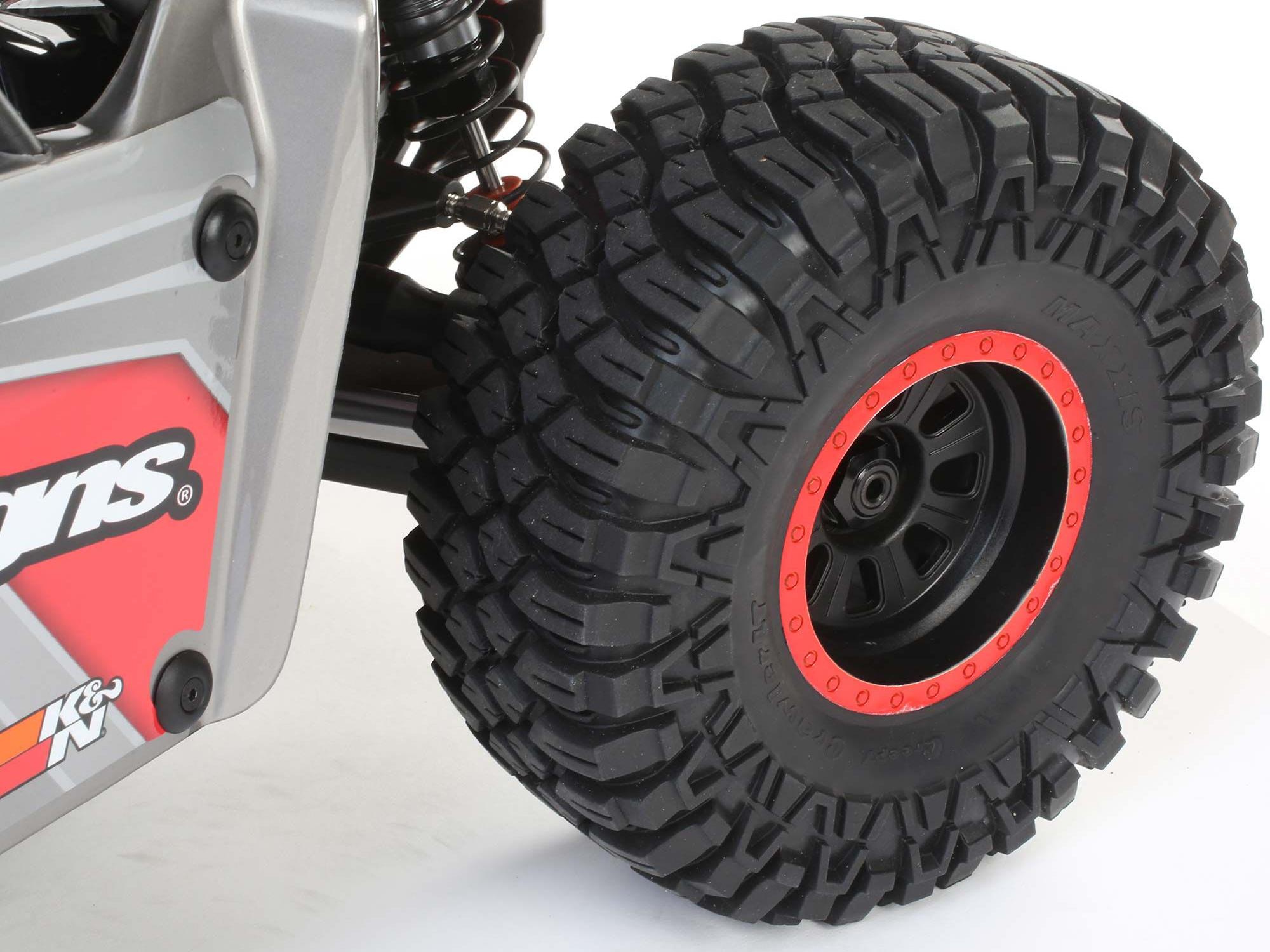 Super Rock Rey: 1/6 4WD Elec Rock Racer, RTR Grey-10