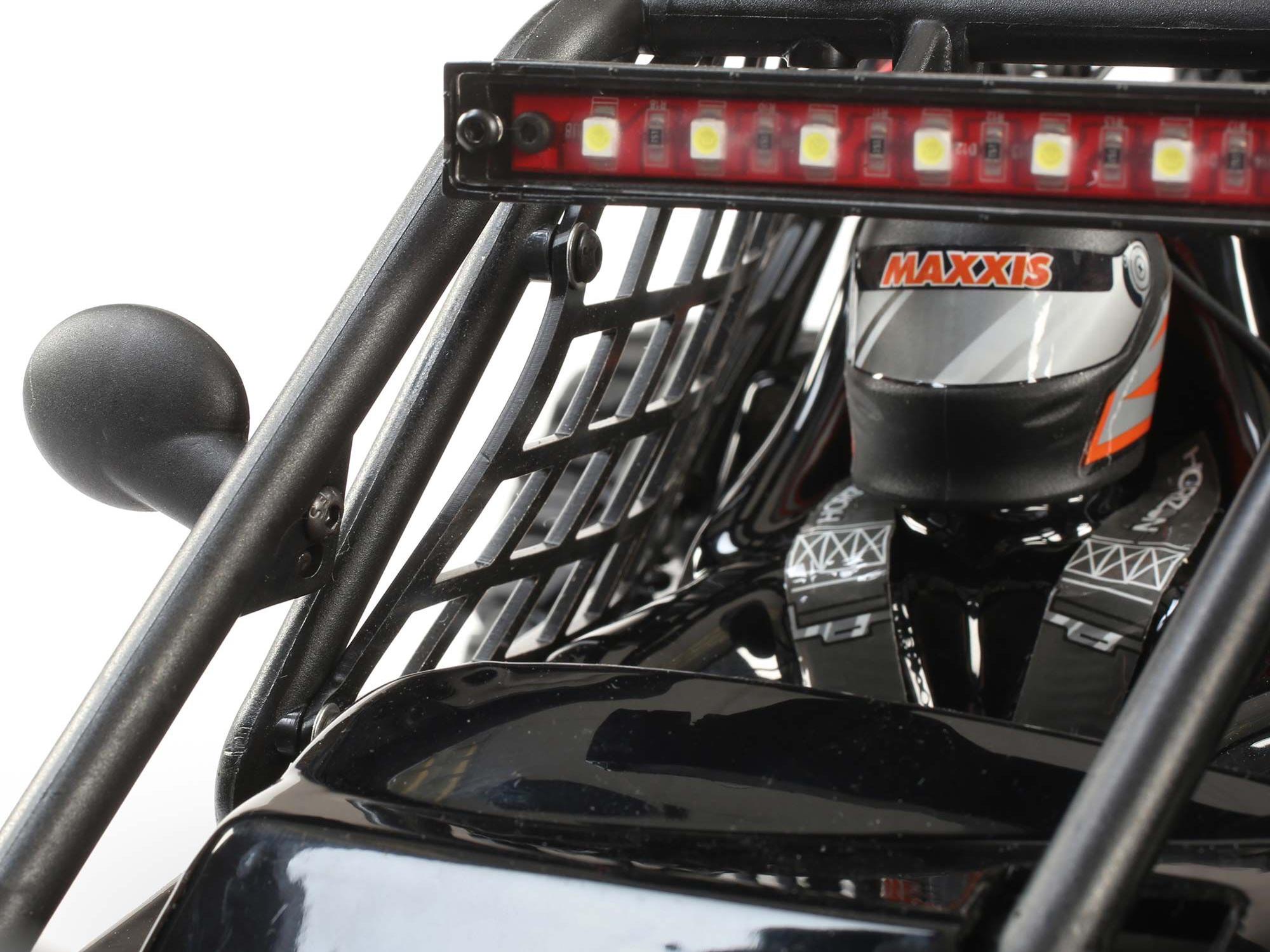 Super Rock Rey: 1/6 4WD Elec Rock Racer, RTR Grey-15