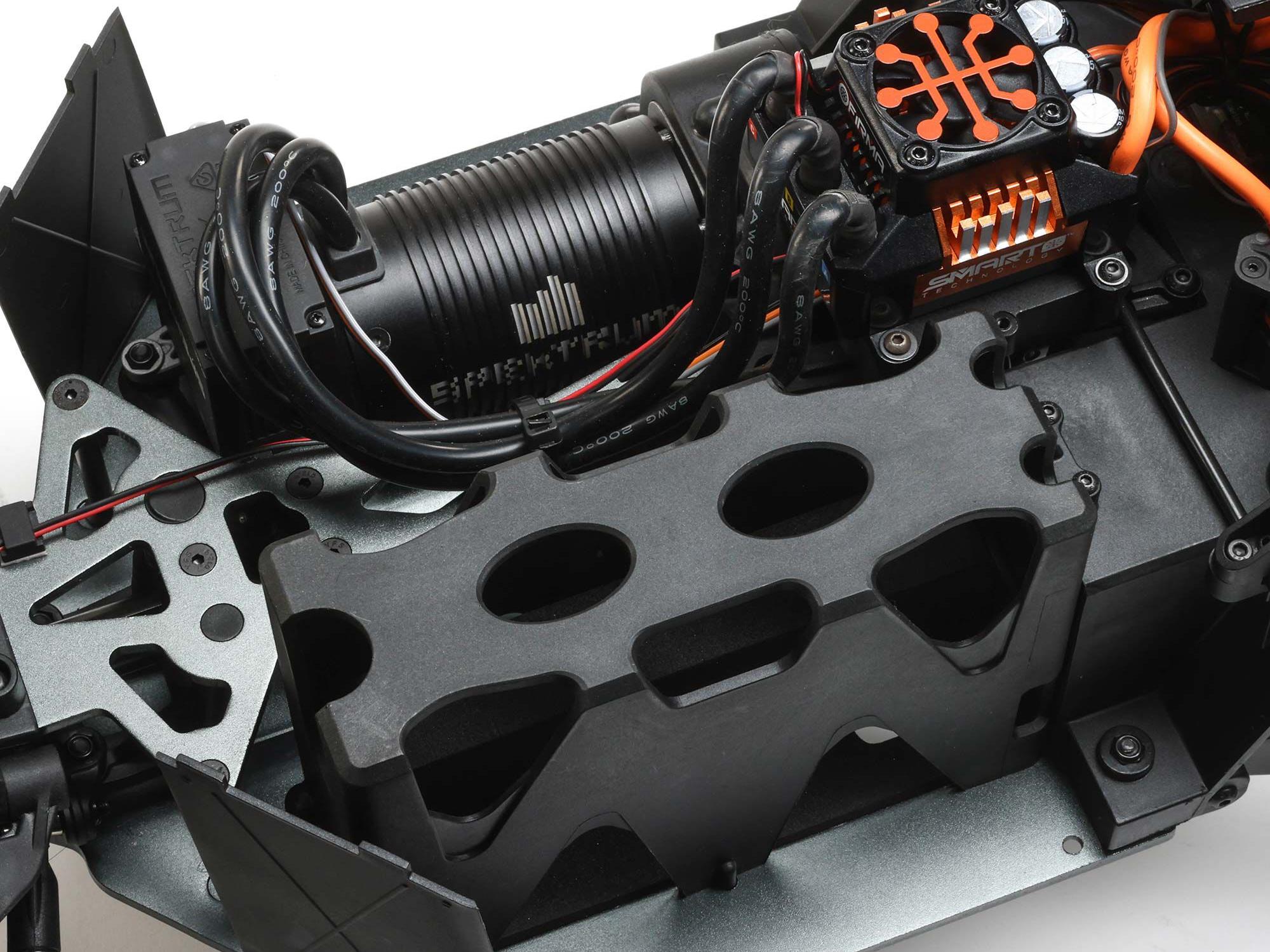 Super Rock Rey: 1/6 4WD Elec Rock Racer, RTR Grey-18