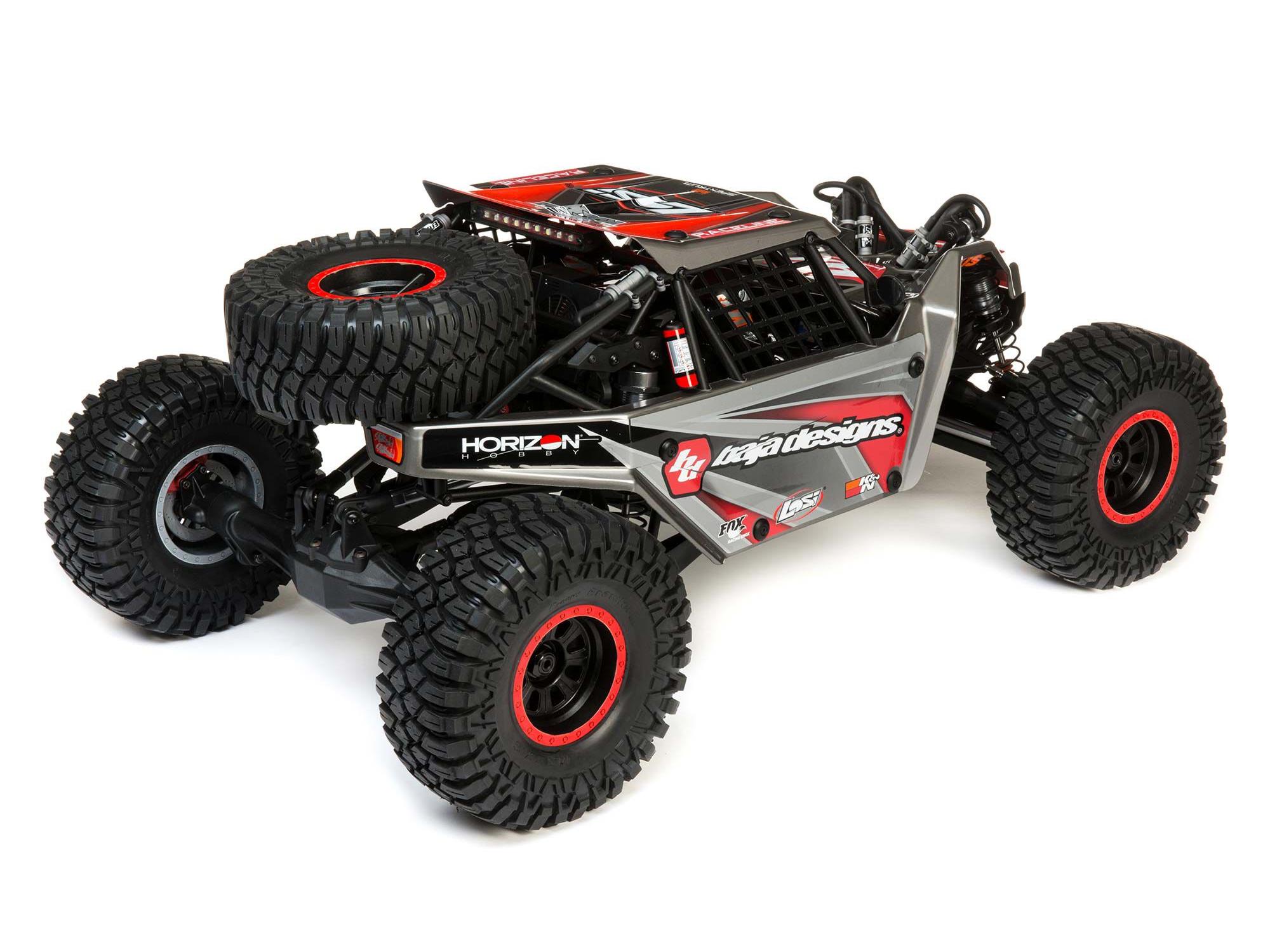 Super Rock Rey: 1/6 4WD Elec Rock Racer, RTR Grey-21