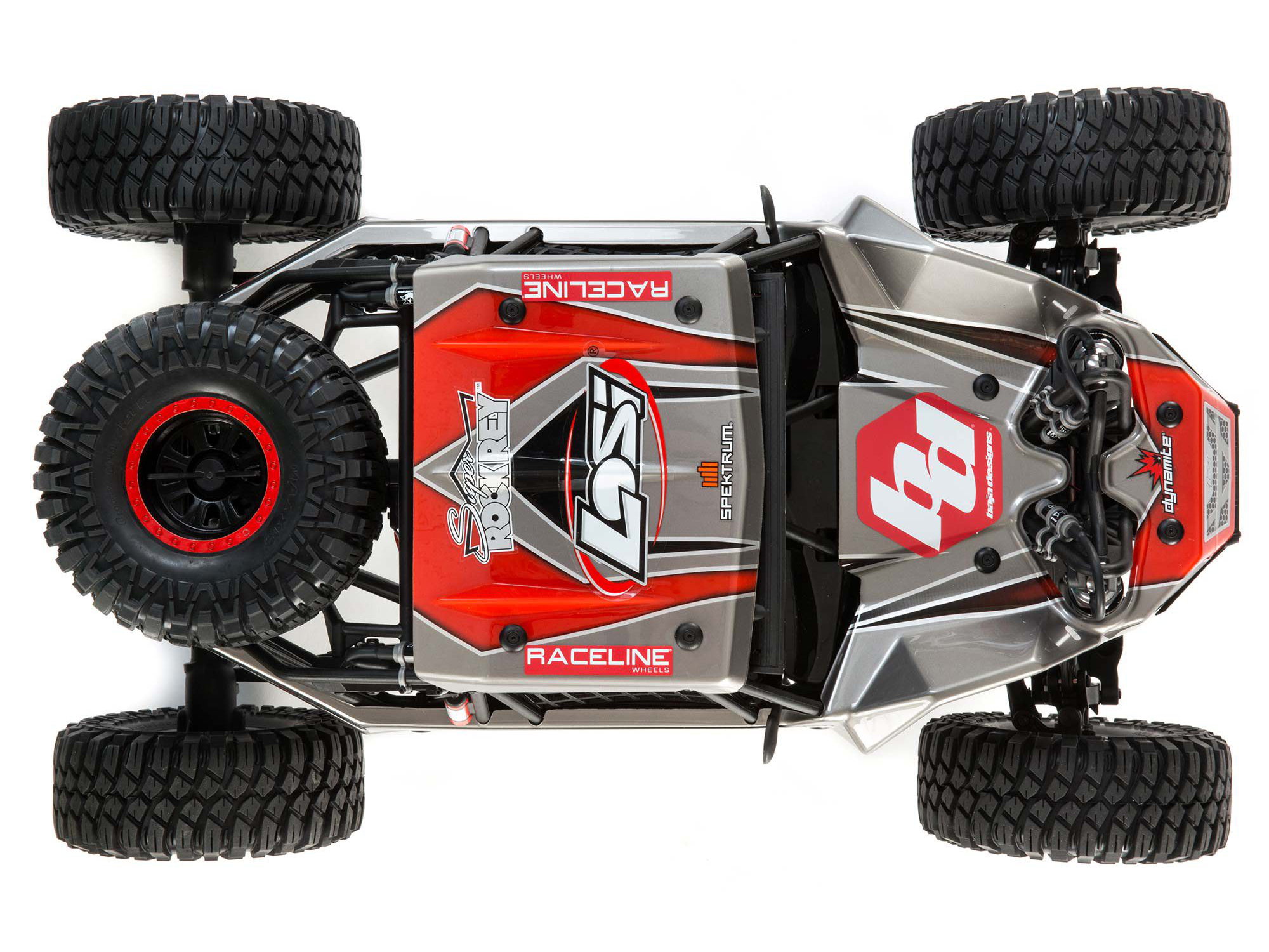 Super Rock Rey: 1/6 4WD Elec Rock Racer, RTR Grey-25