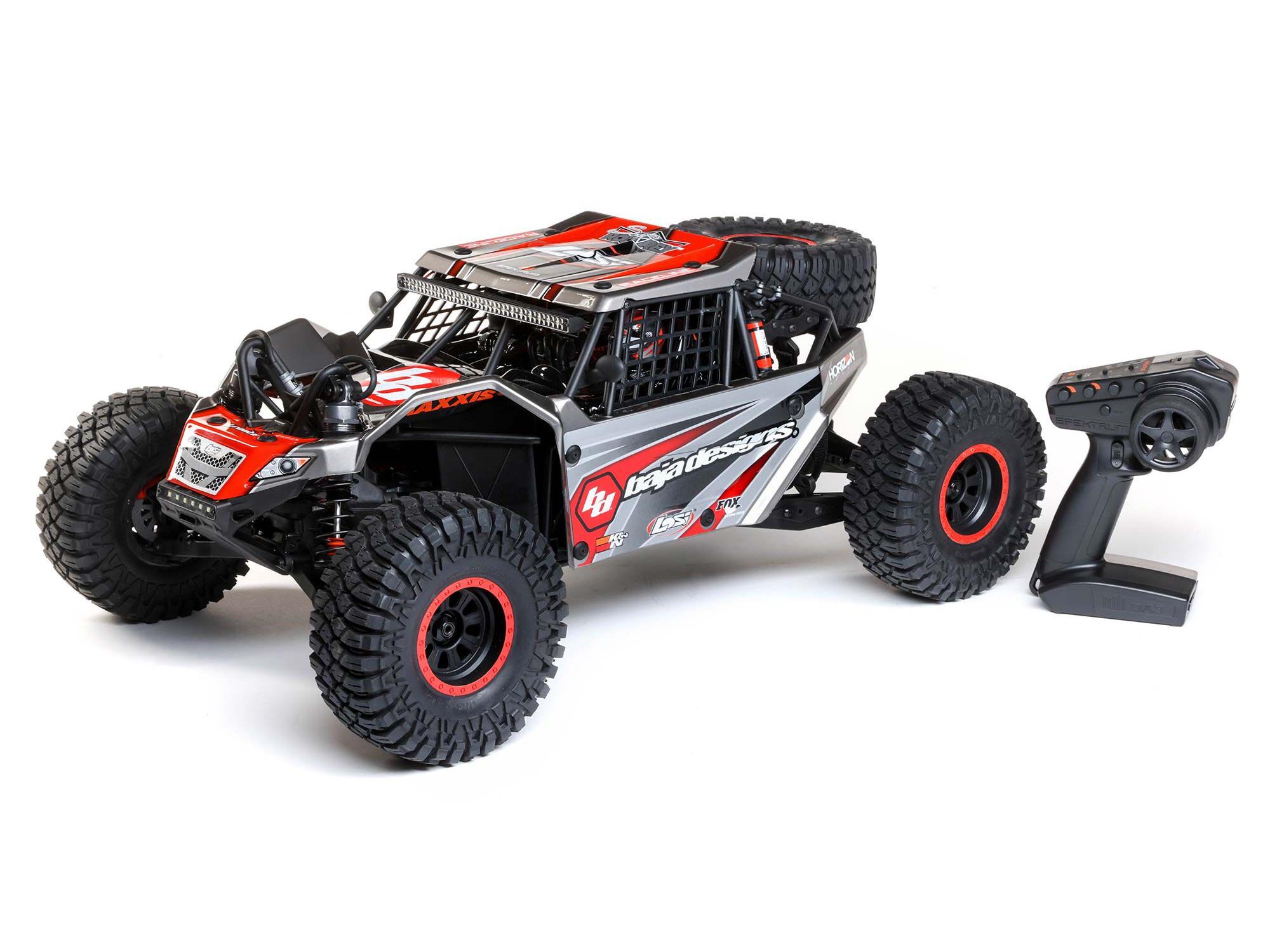 Super Rock Rey: 1/6 4WD Elec Rock Racer, RTR Grey-27