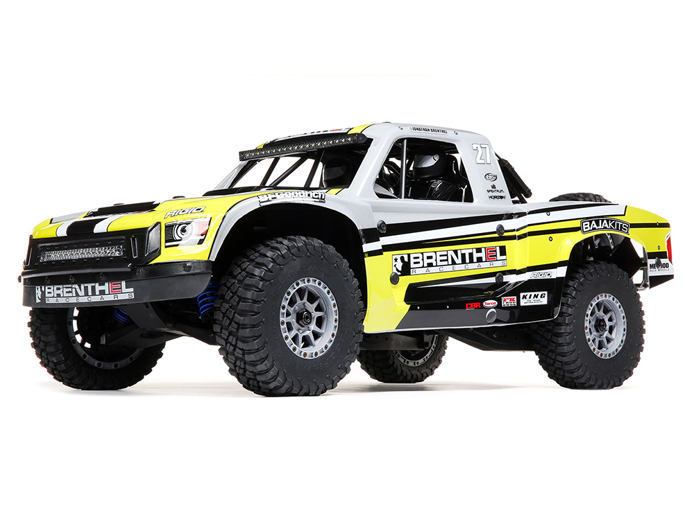 Losi 1/6 Super Baja Rey 2.0 4WD Desert Truck RTR Brenthel Yellow-15