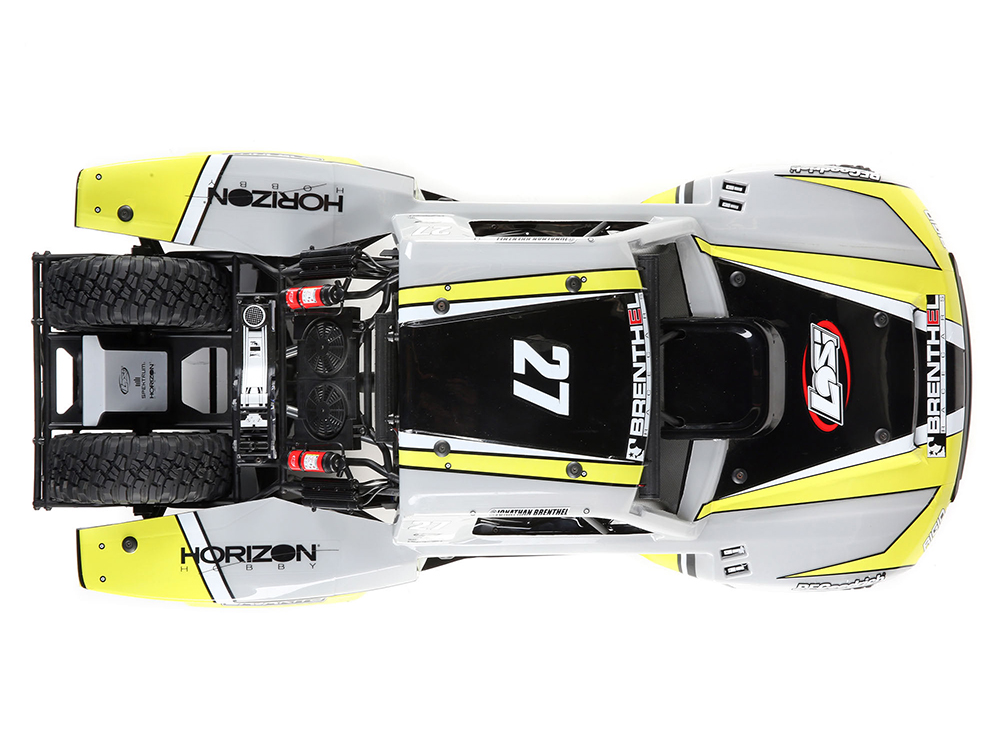 Losi 1/6 Super Baja Rey 2.0 4WD Desert Truck RTR Brenthel Yellow-20