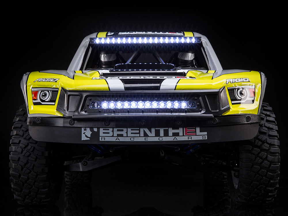 Losi 1/6 Super Baja Rey 2.0 4WD Desert Truck RTR Brenthel Yellow-23