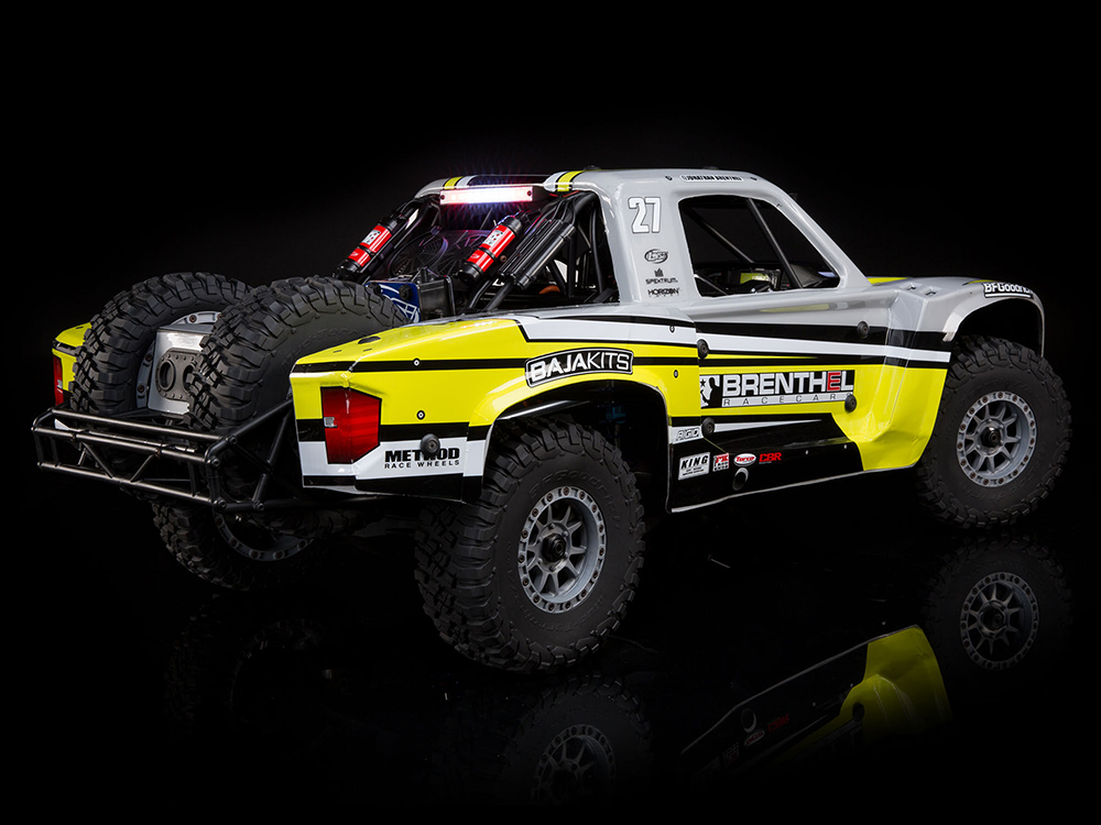 Losi 1/6 Super Baja Rey 2.0 4WD Desert Truck RTR Brenthel Yellow-24