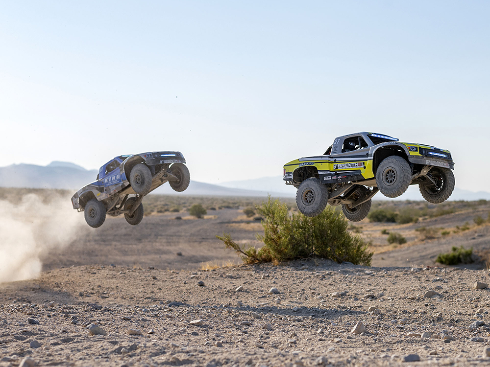 Losi 1/6 Super Baja Rey 2.0 4WD Desert Truck RTR Brenthel Yellow-40