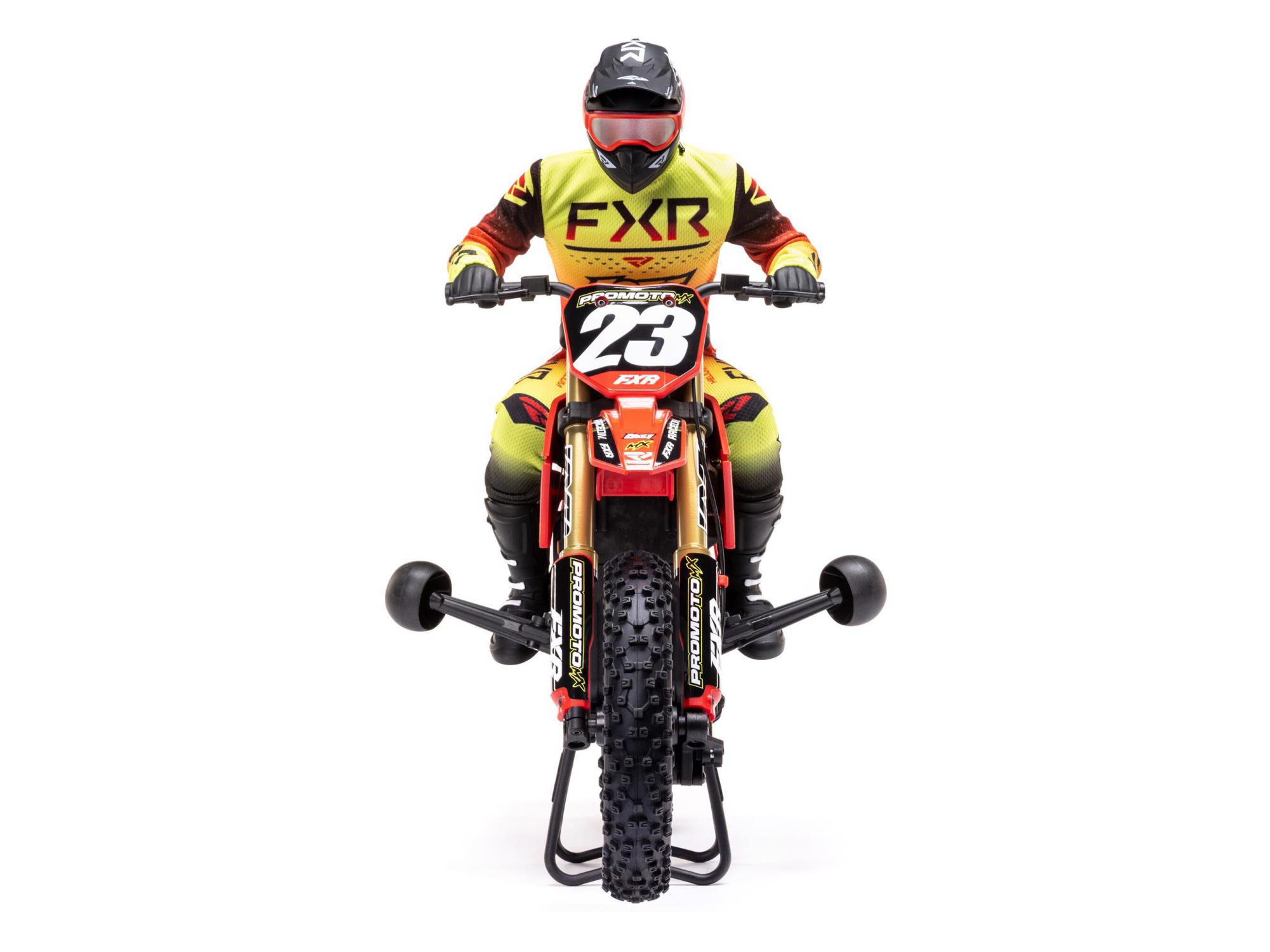 1/4 Promoto-MX Motorcycle RTR FXR Red-8