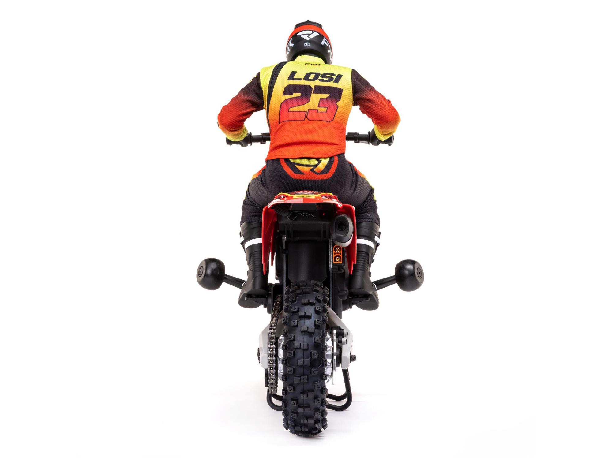 1/4 Promoto-MX Motorcycle RTR FXR Red-9