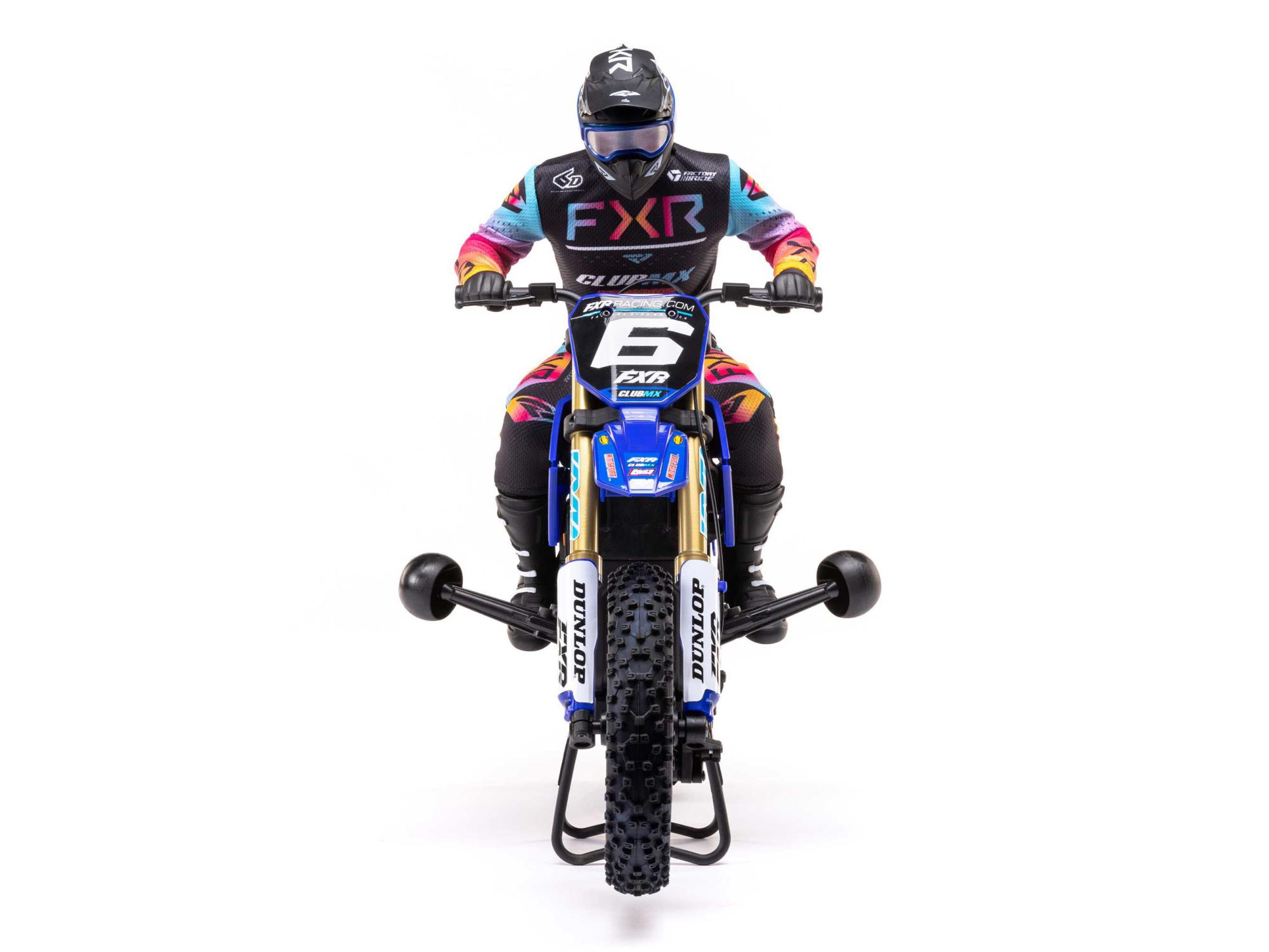 1/4 Promoto-MX Motorcycle RTR Club MX Blue-8