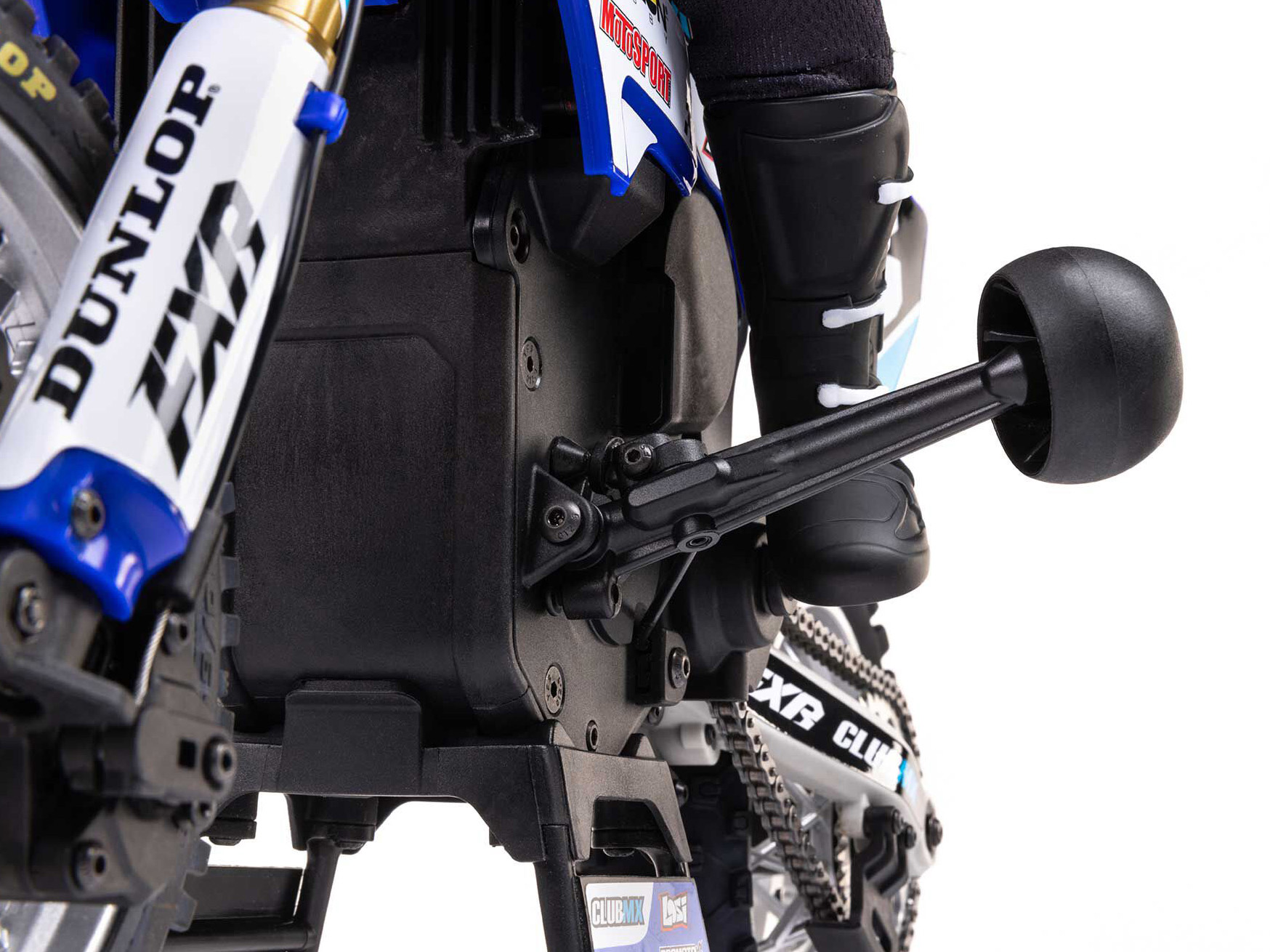 1/4 Promoto-MX Motorcycle RTR Club MX Blue-12