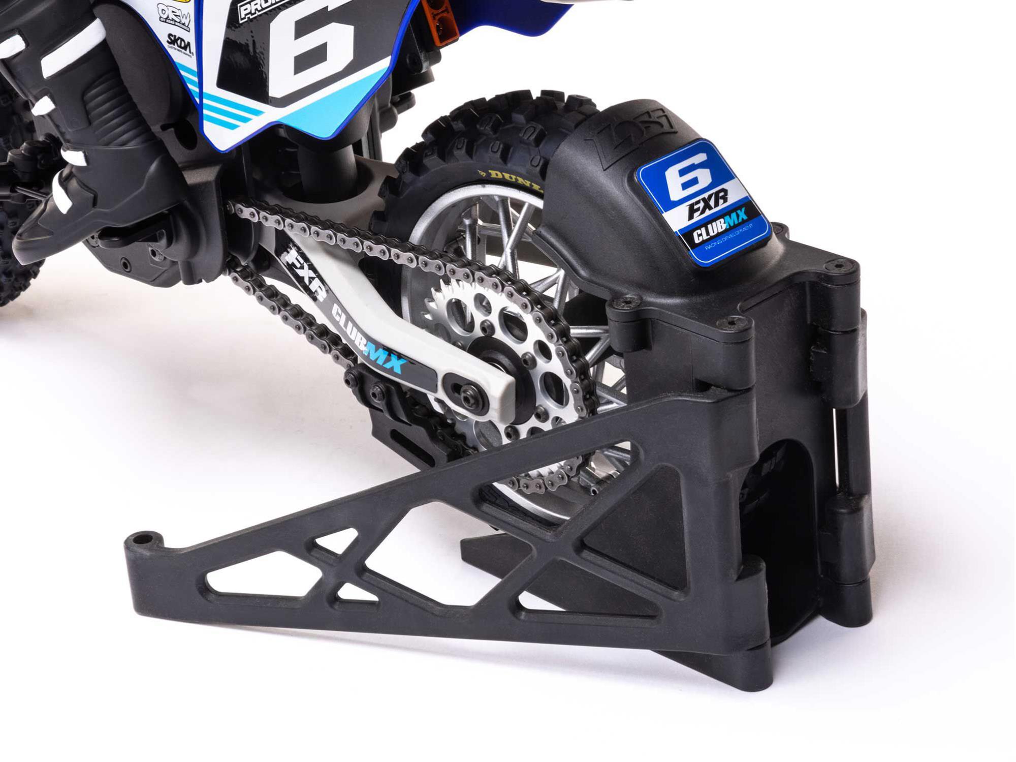 1/4 Promoto-MX Motorcycle RTR Club MX Blue-15