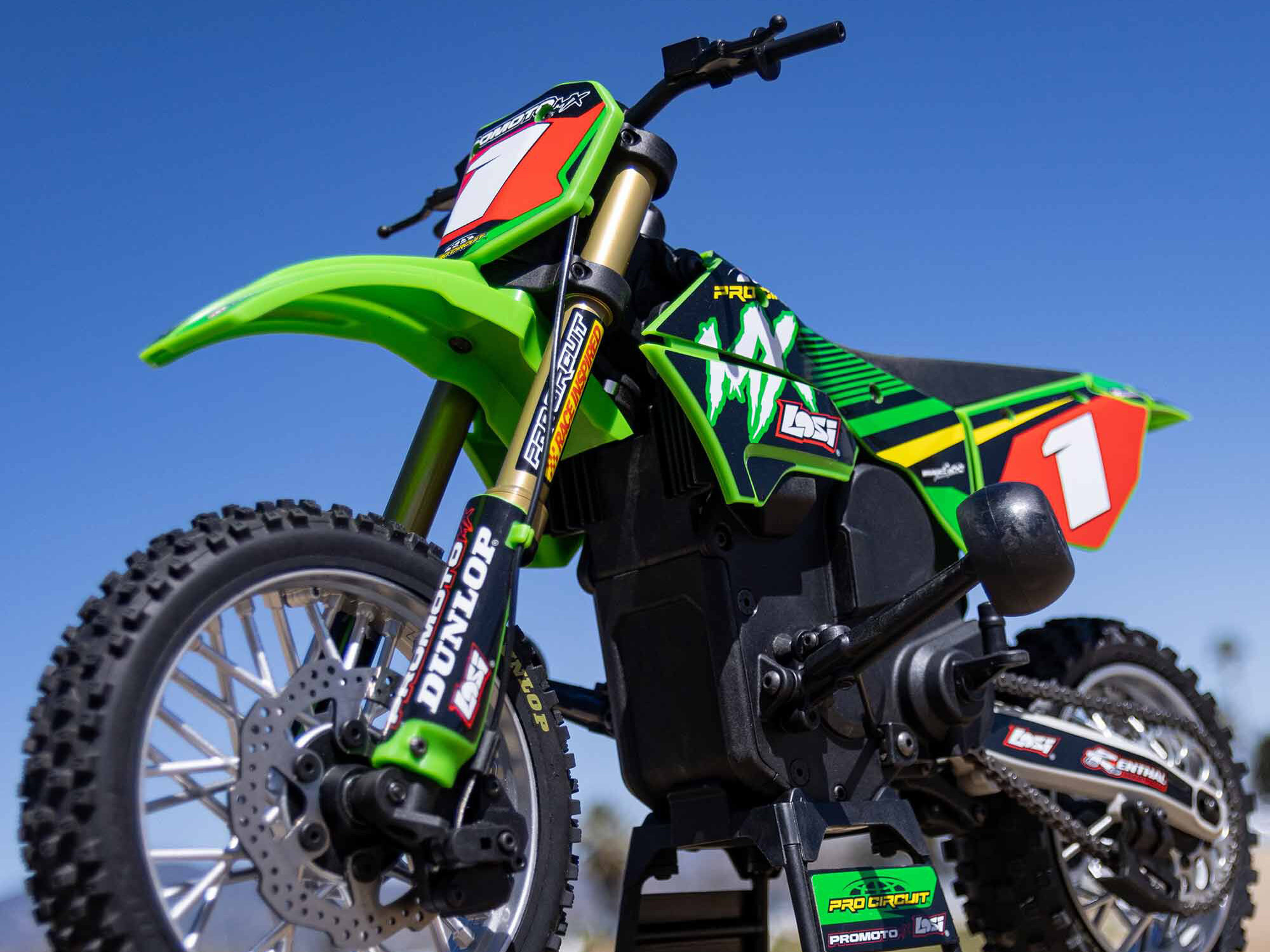 Losi Promoto-MX Motorcycle RTR 1/4 with Battery and Charger, Pro-22