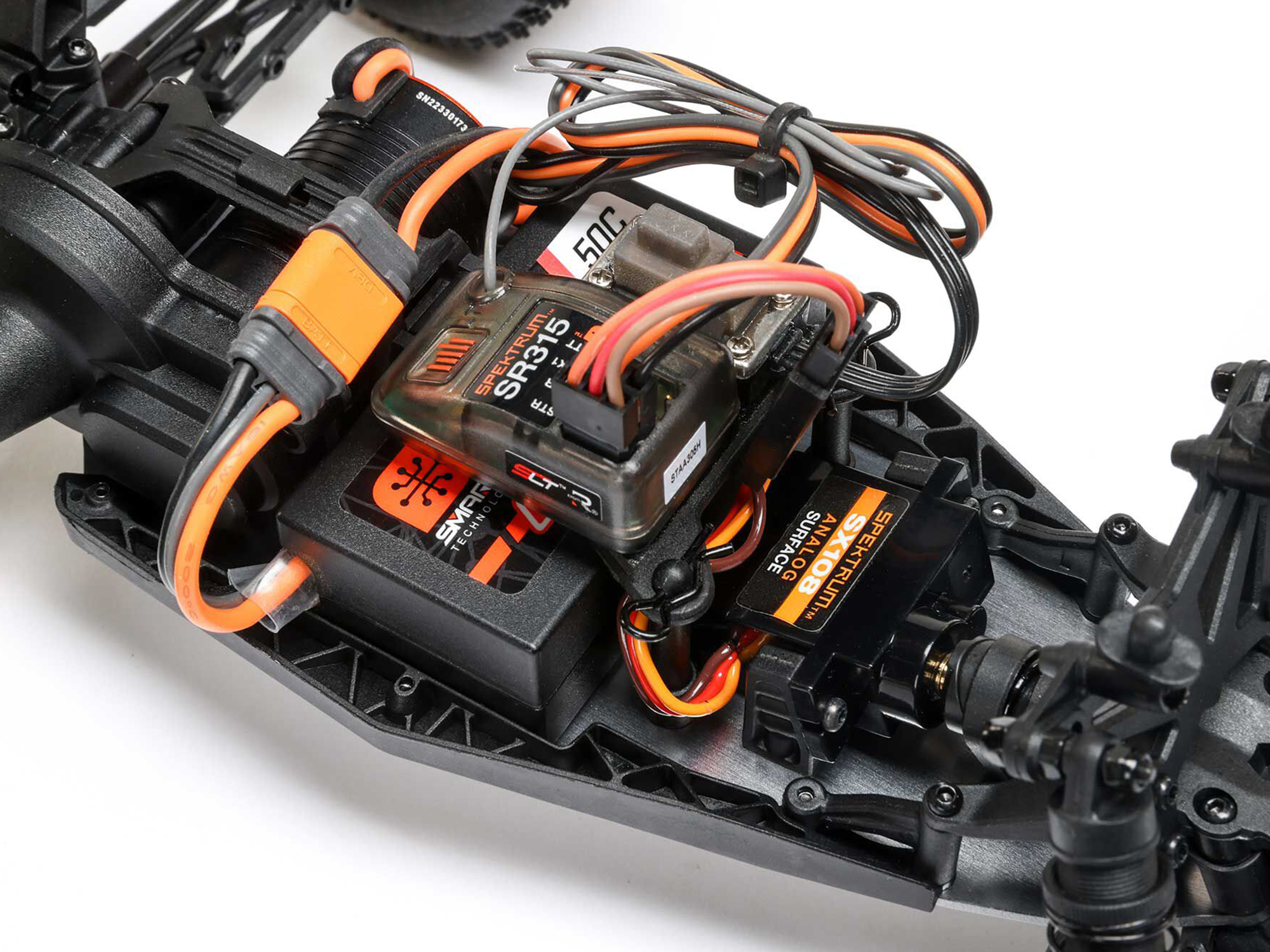 1/18 Mini-T 2.0 V2 2WD Stadium Truck Brushless RTR Red-16