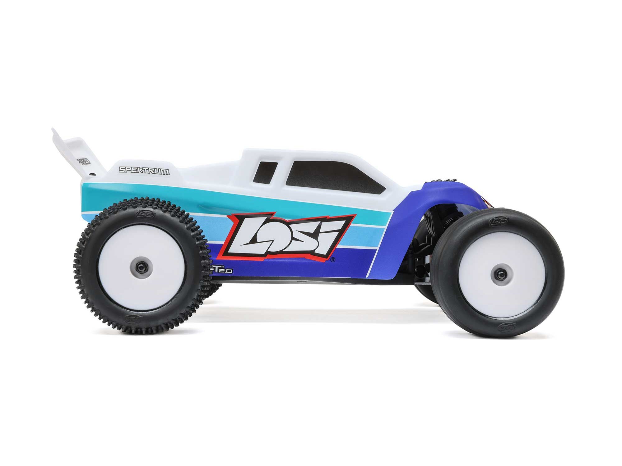 1/18 Mini-T 2.0 V2 2WD Stadium Truck Brushless RTR Blue-6