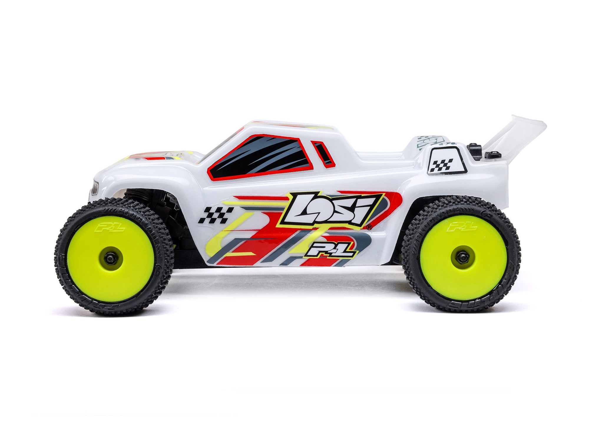 Losi 1/28 Micro-T 2WD Stadium Truck RTR White-5